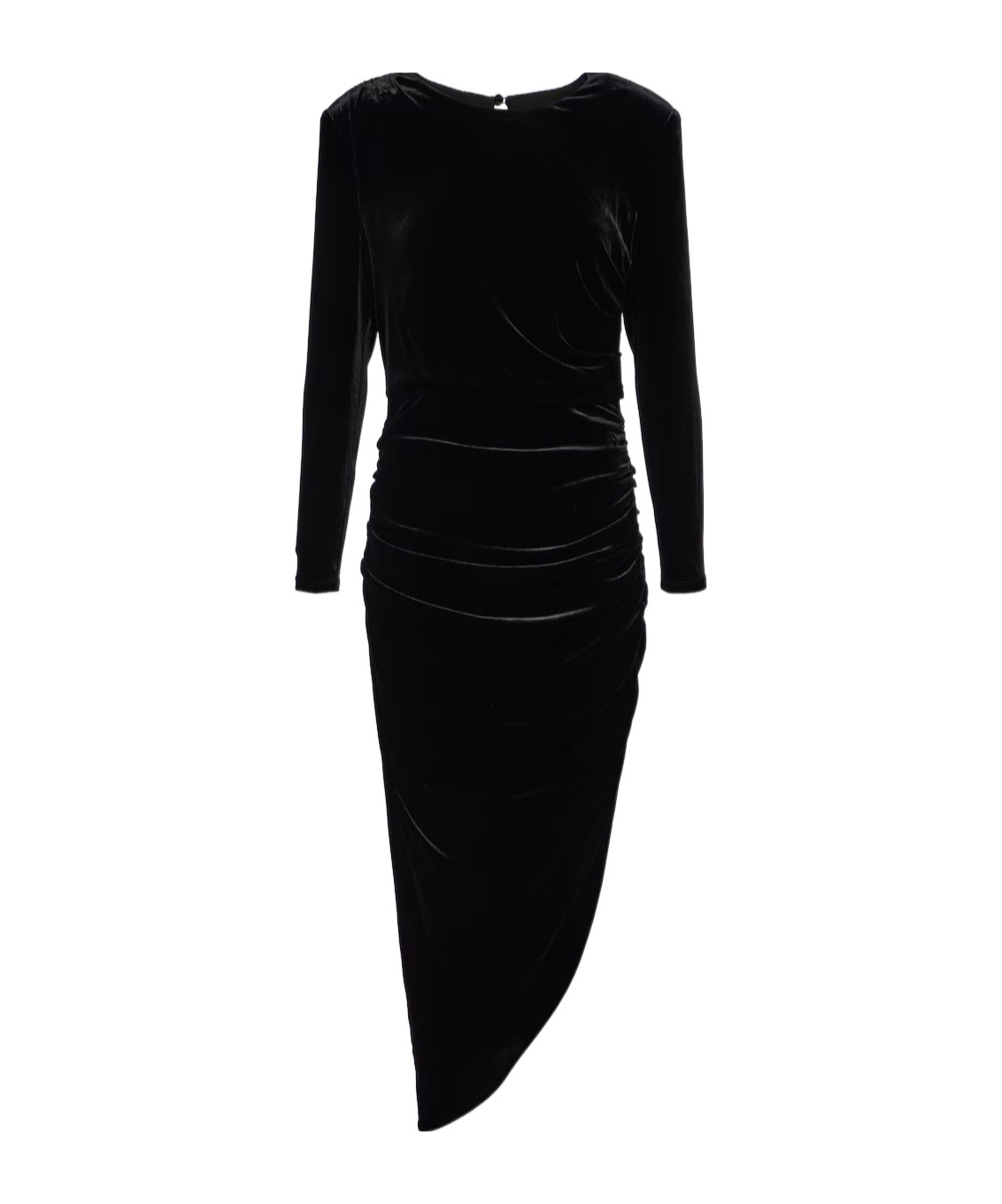 Veronica Beard Tristana Velvet Midi Dress In Black