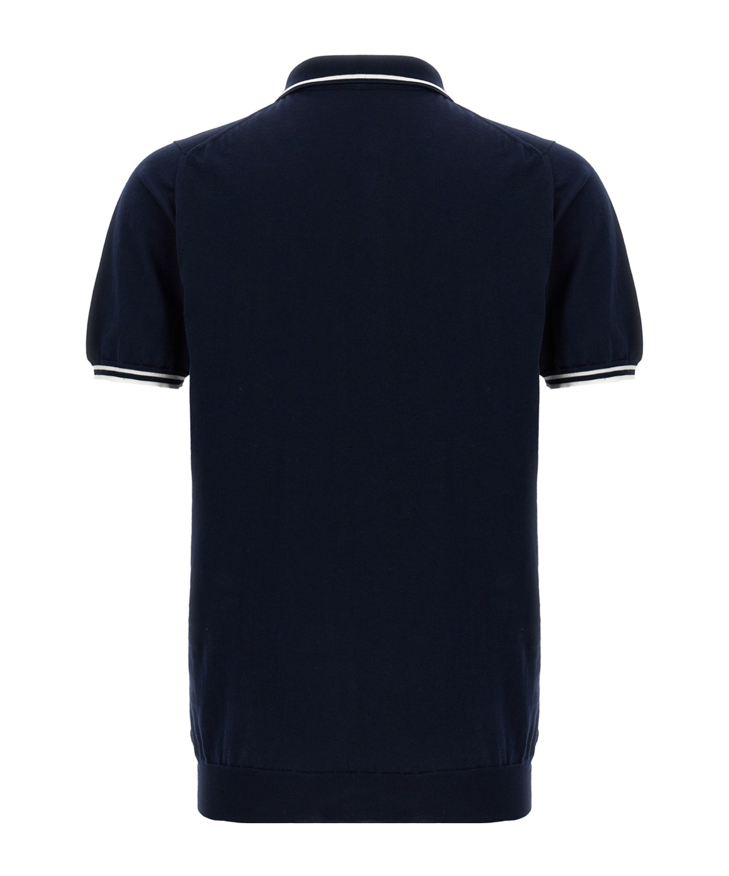 Shop Kiton Ciro Polo Shirt In Black