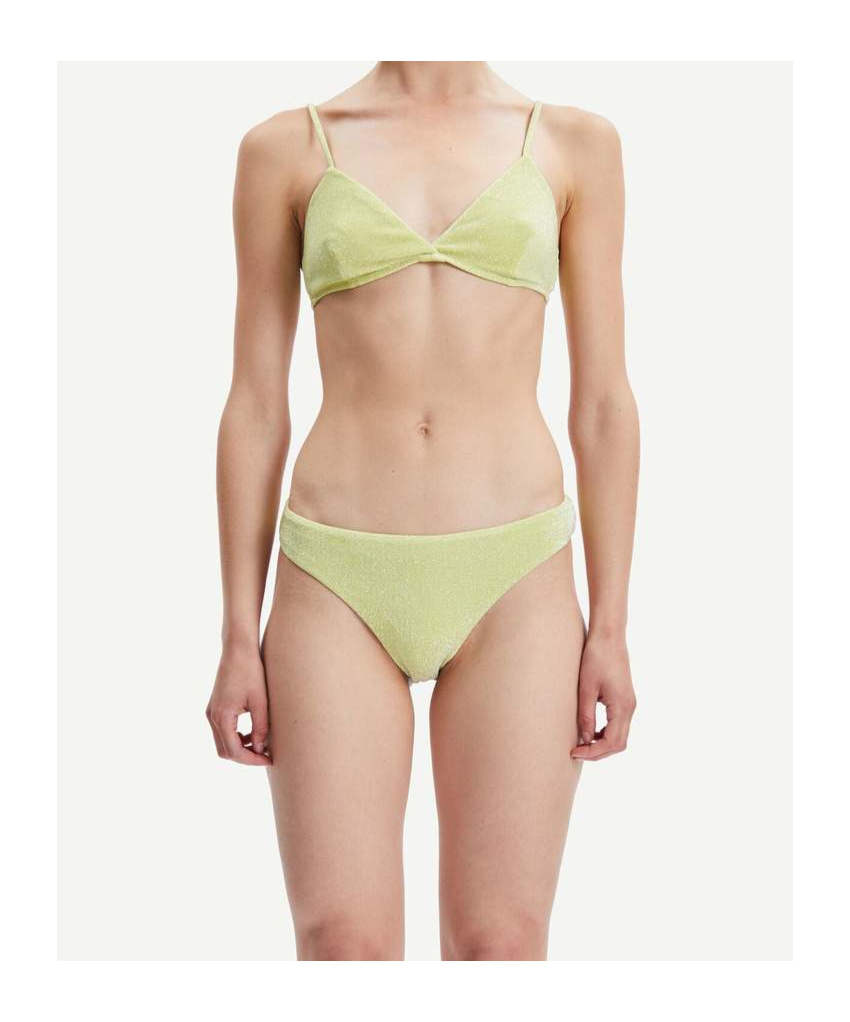 Samsoe & Samsoe Triangle Bikini Briefs In Green