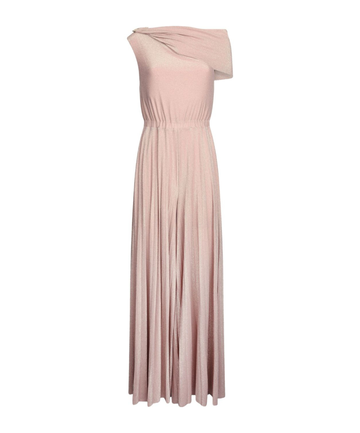 Liu •jo Liu Jo Elegant Powder Pink Sleeveless Evening Dress In Nude