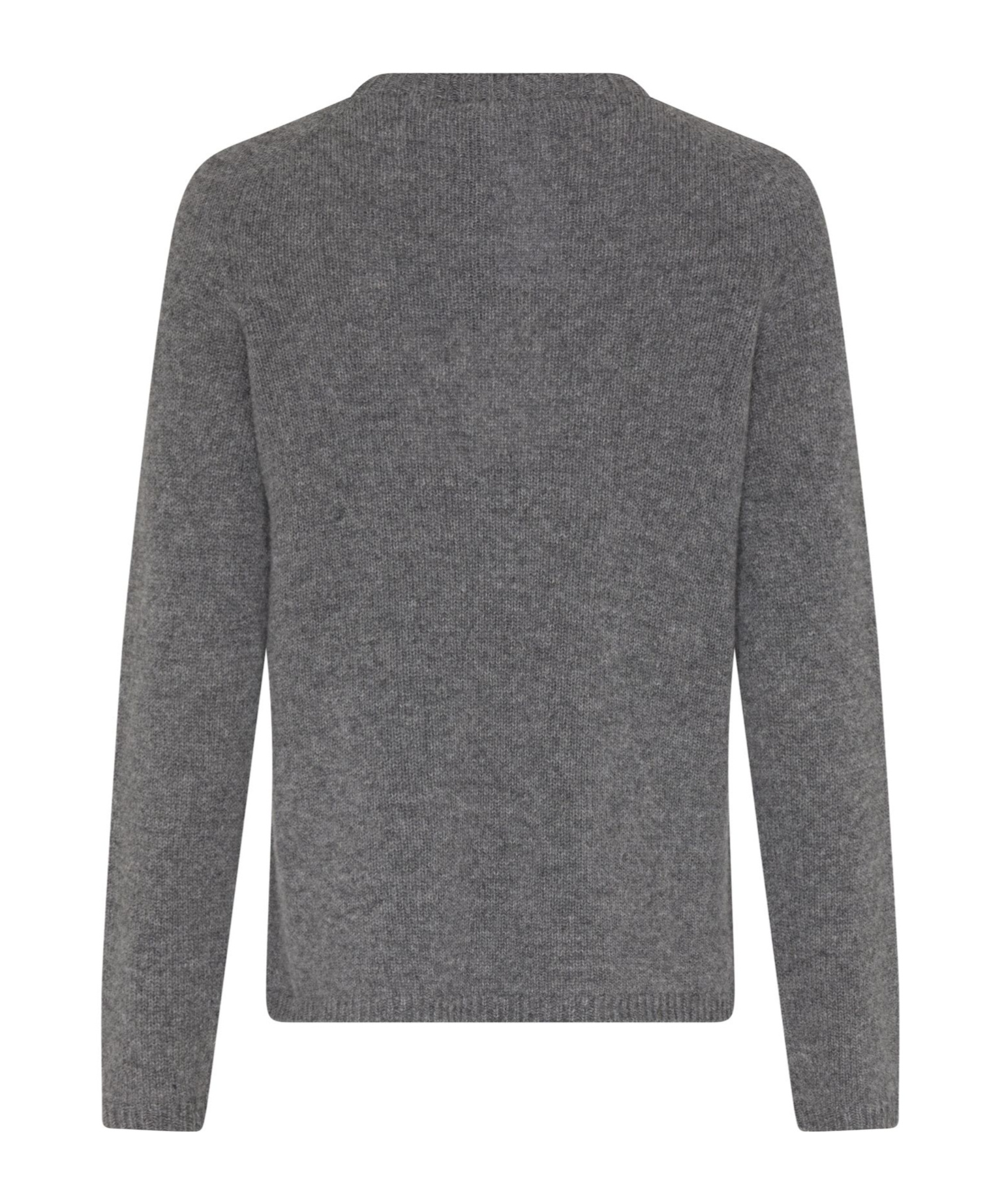 Max Mara Round Neck Sweater In Grey