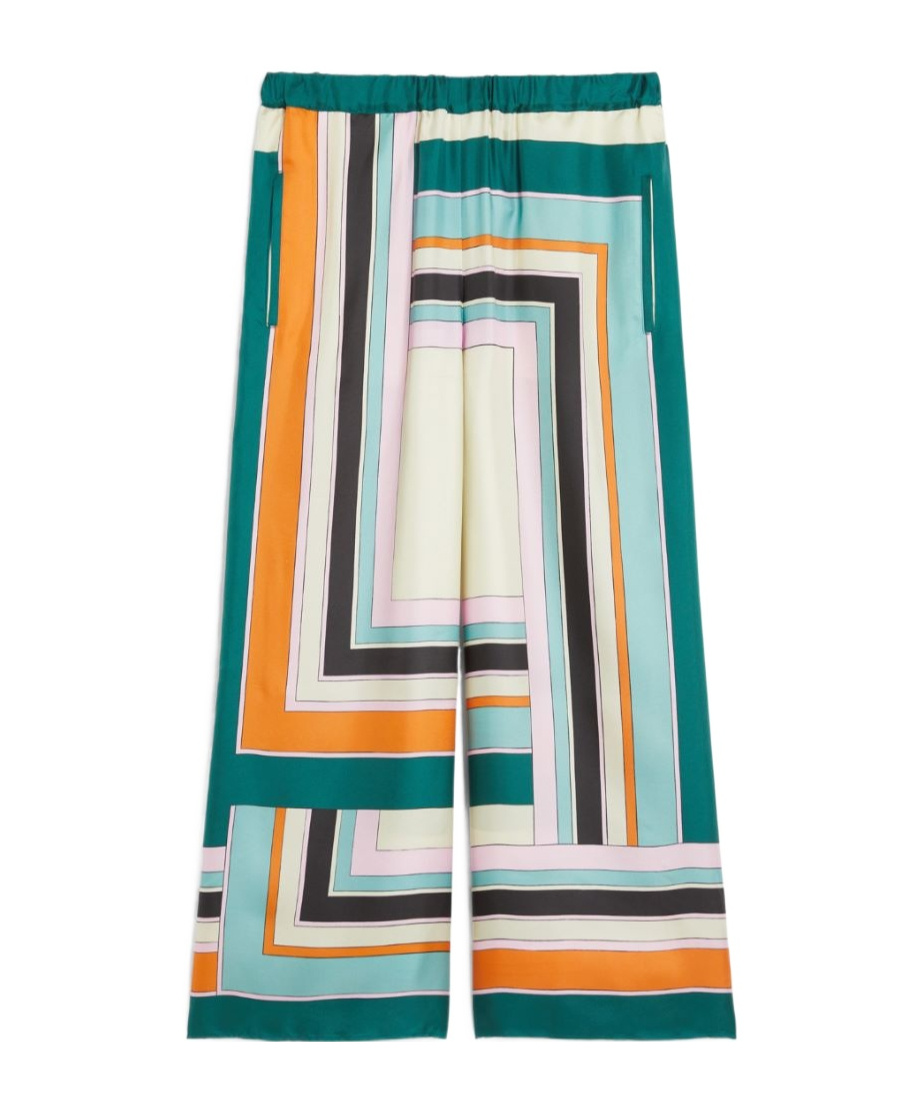 Weekend Max Mara Women's Ottavo Long Trouser Multicolour | Size 40 | 2515131051600001 In Multicolor