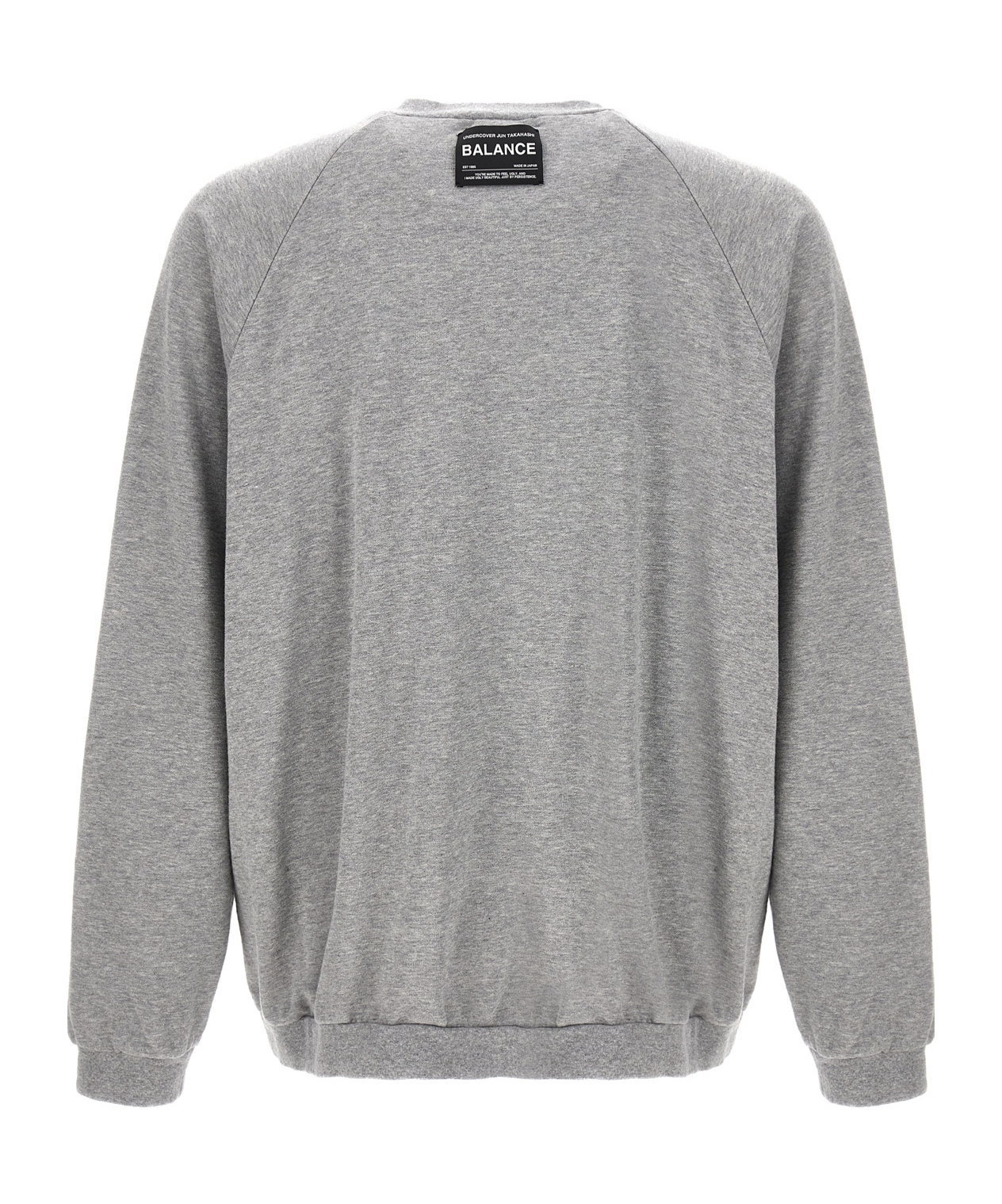 Undercover 'harmony And Disorder' Crewneck Sweater In Gray