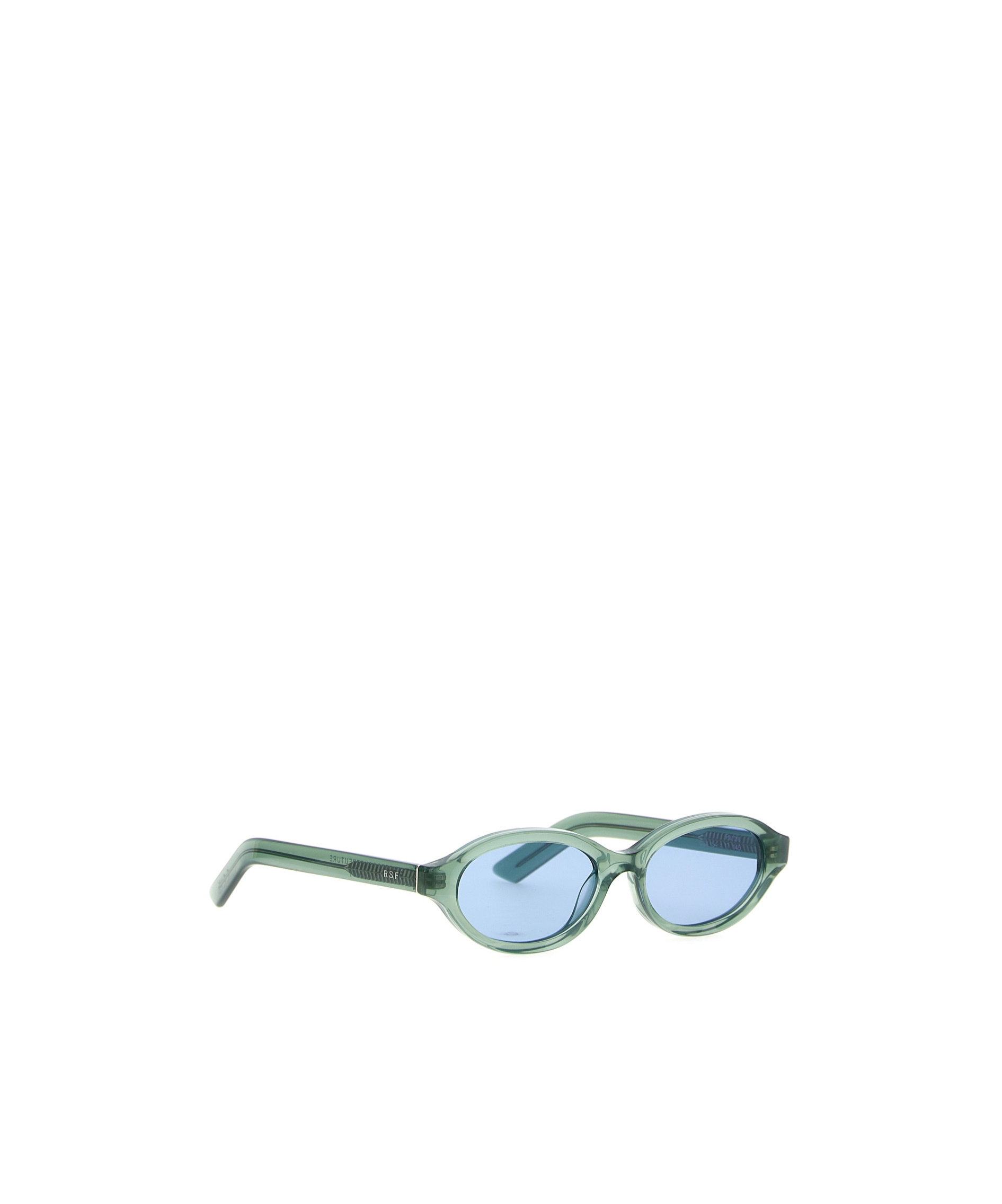 Retrosuperfuture Pharoah Irregular Frame Sunglasses In Green