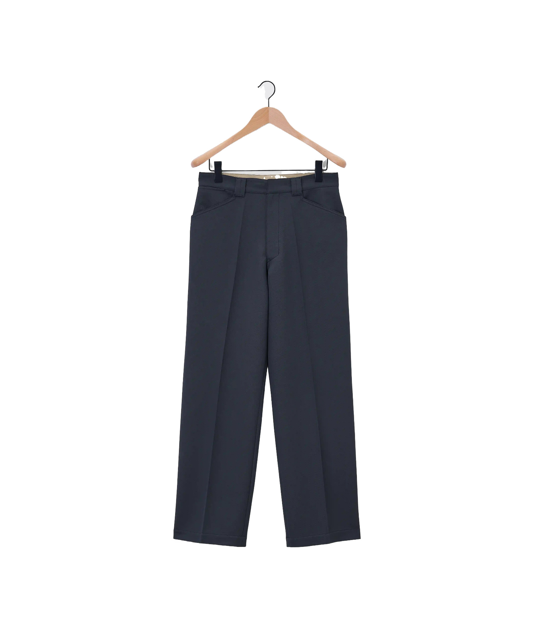 Lemaire Casual Pants With Waist And Loop Straps In Black