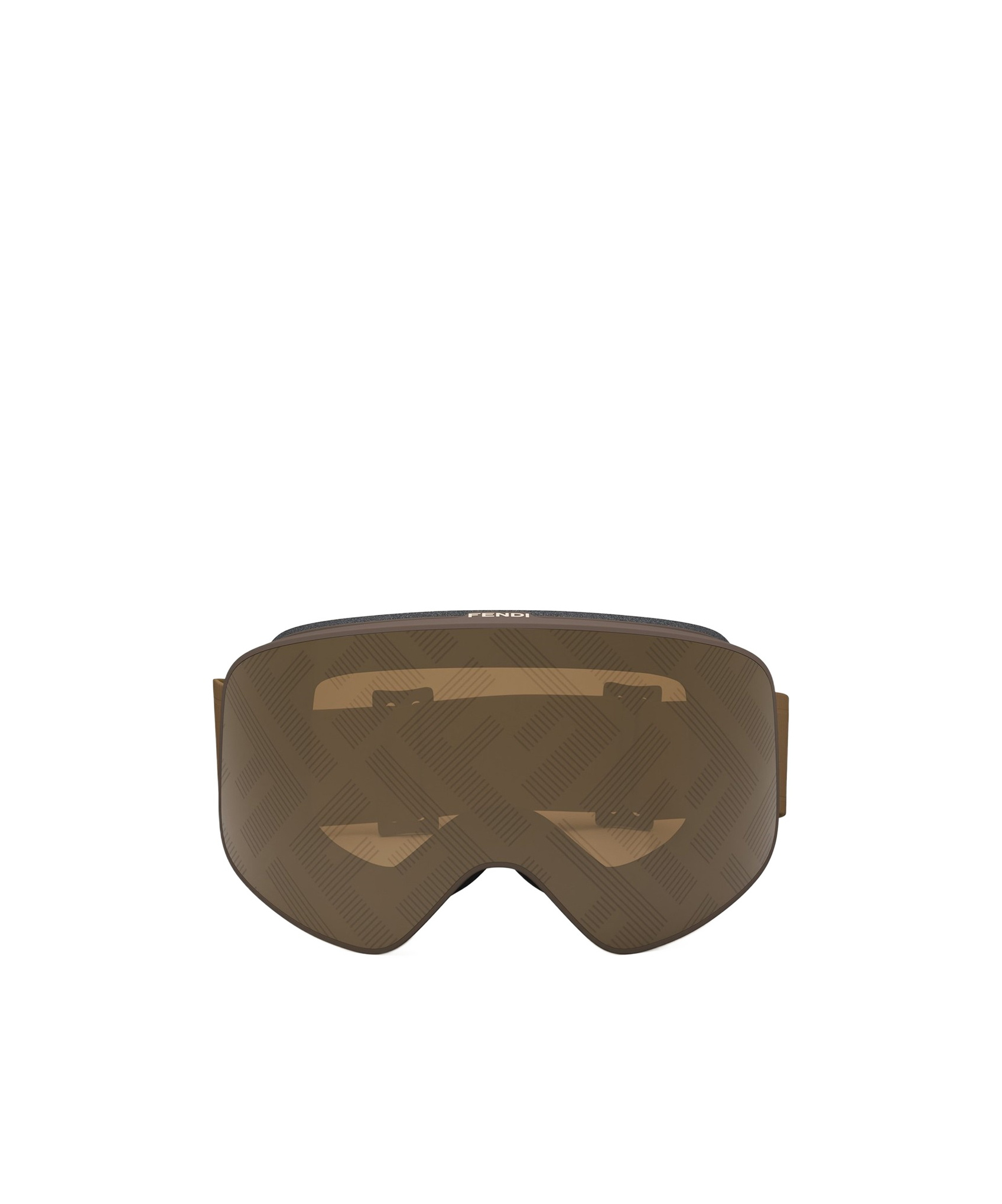 Fendi Ski Goggles In Brown