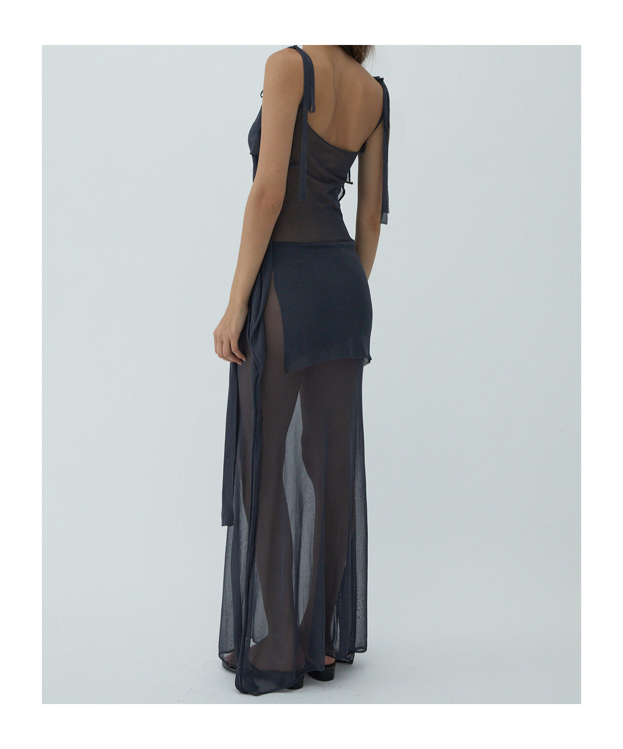 Paloma Wool Zanic Paneled Sheer Maxi Dress