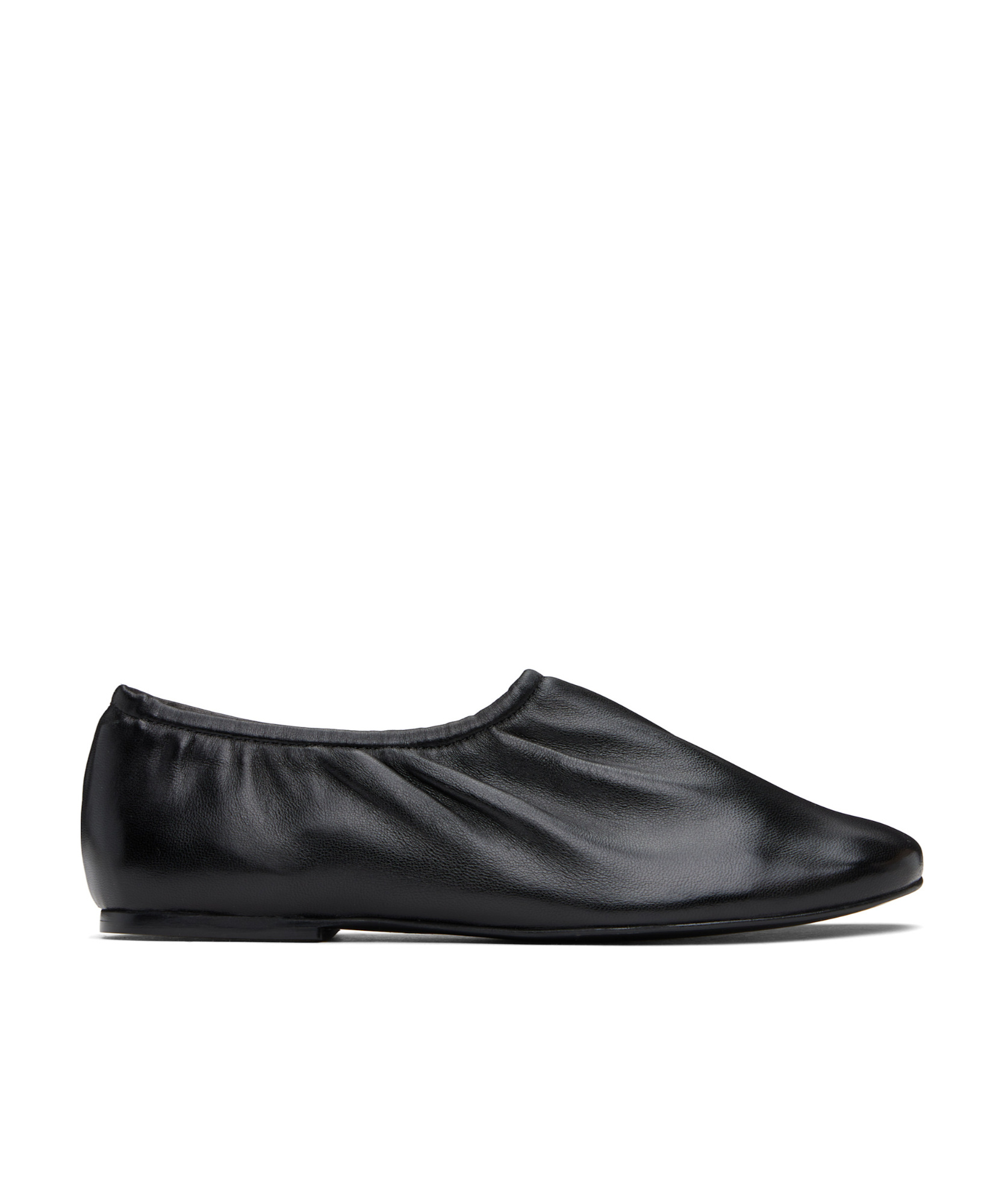 Apc Black Swan Slip-on Ballerina Flats In Black