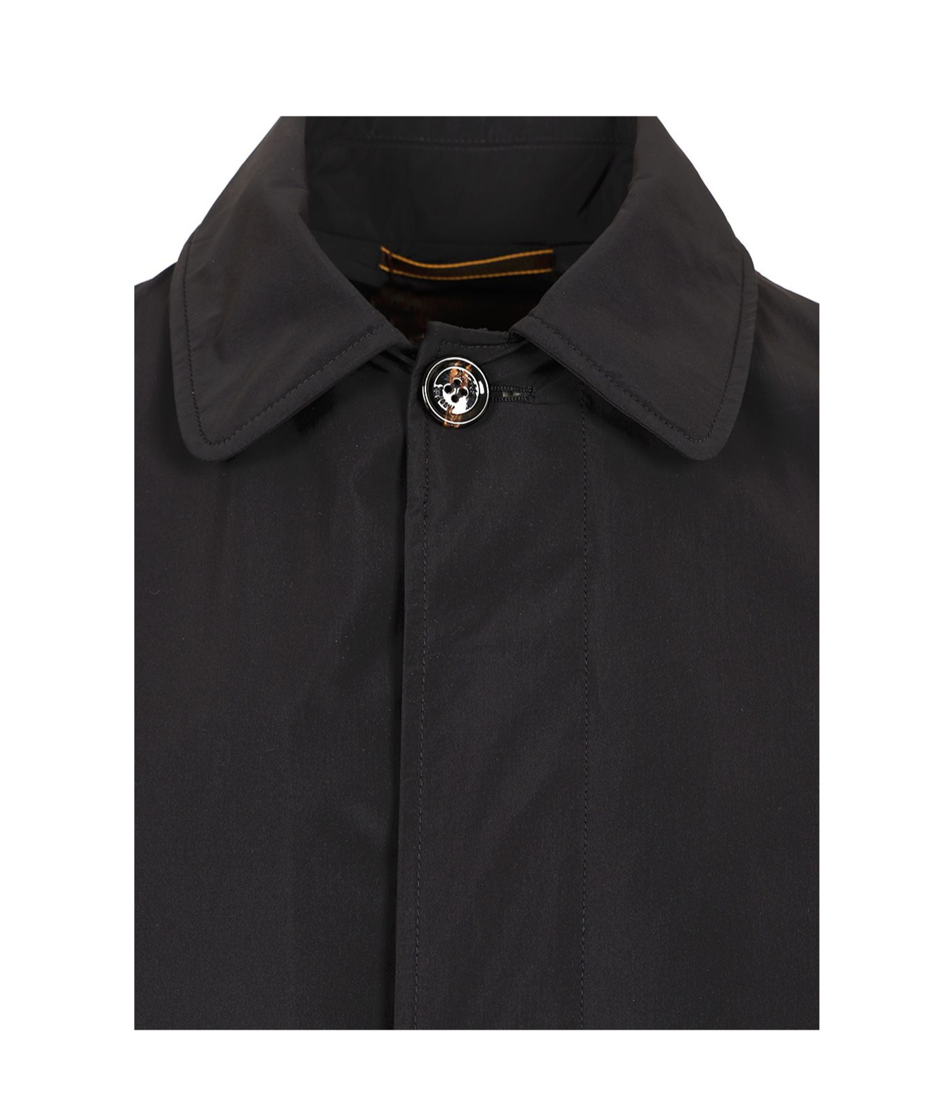 Moorer 'vittor-k' Jacket Cuff Buttons Front Pockets In Black