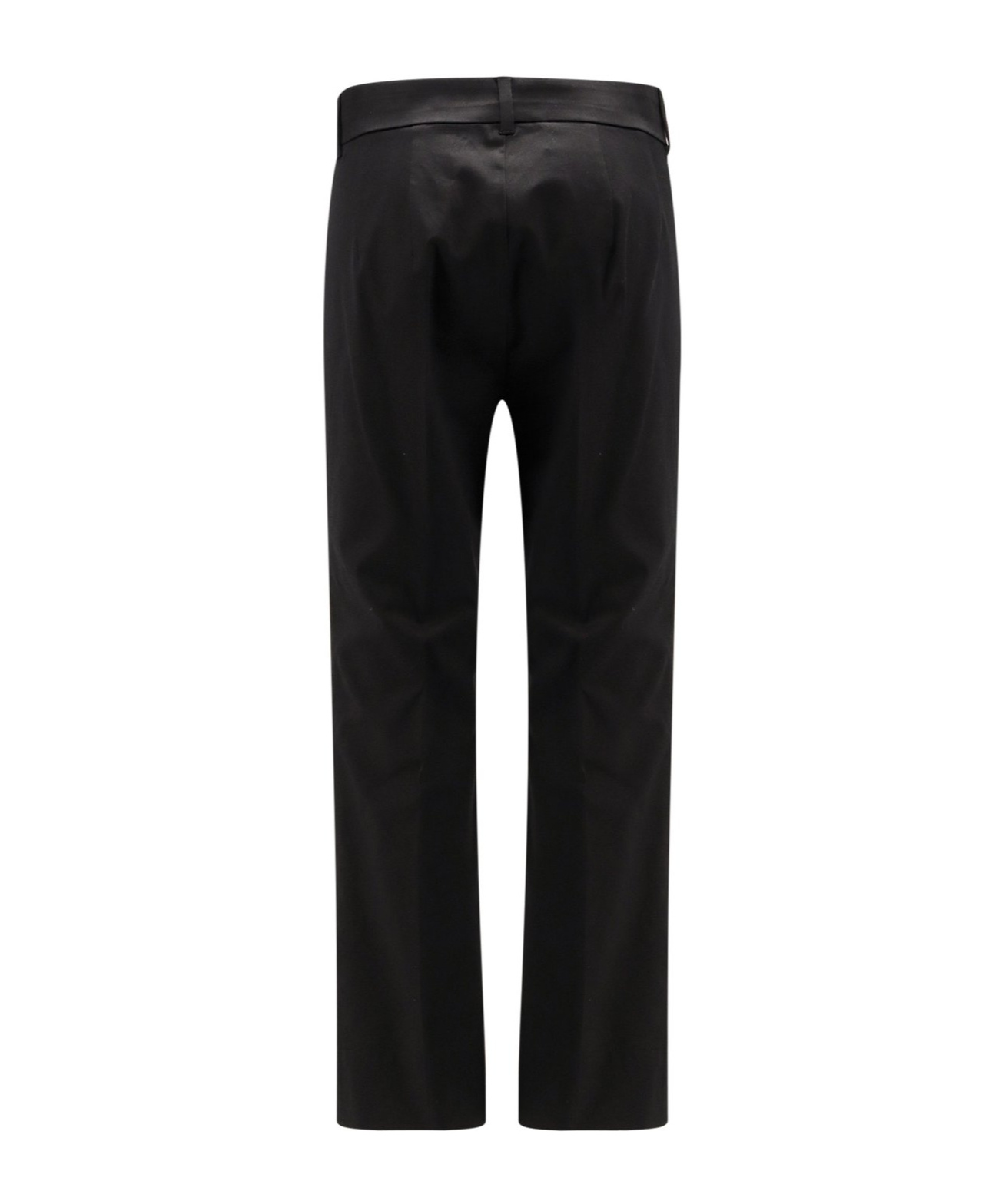 Shop Max Mara Belt Loop Track Pants In Black
