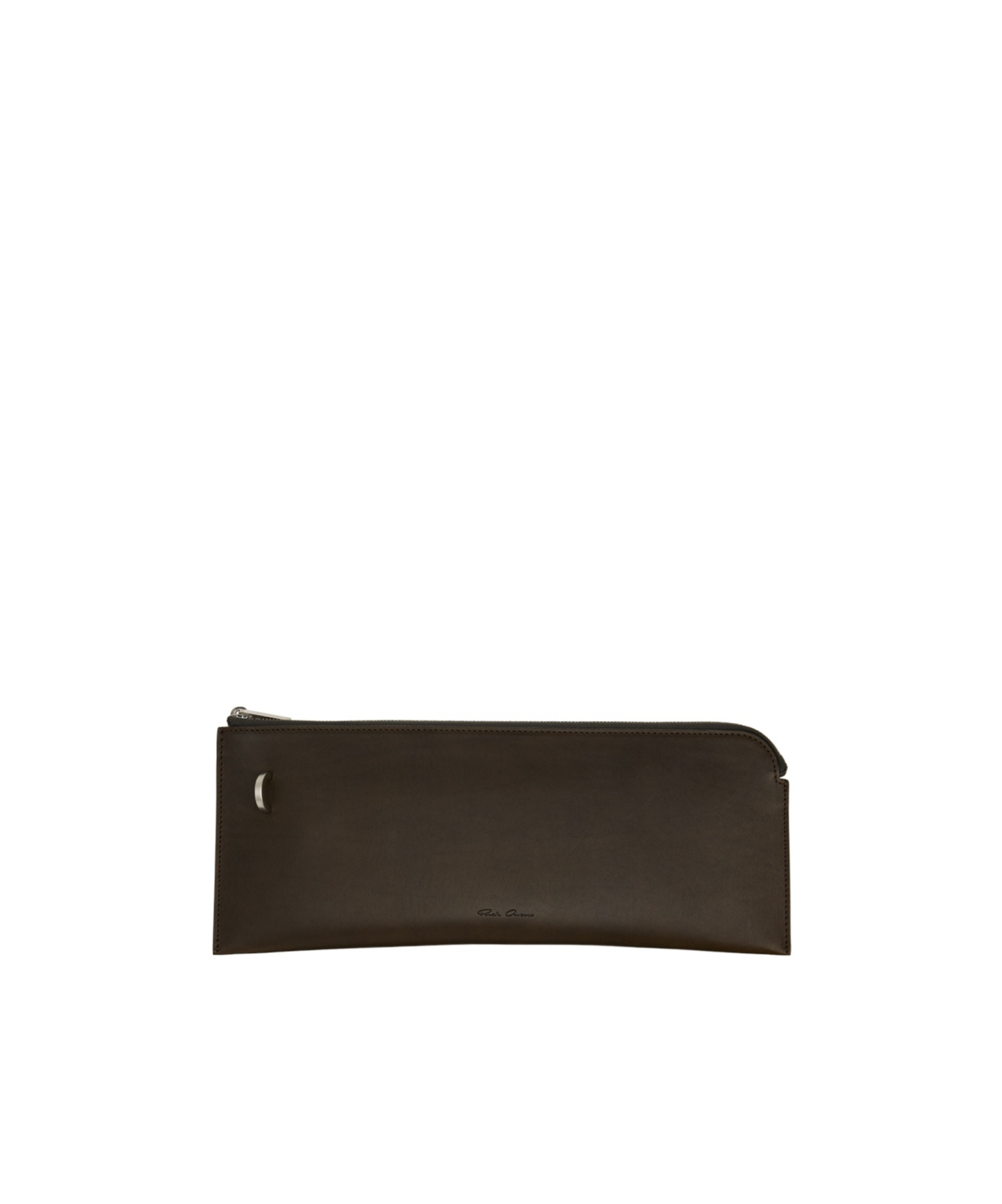 Rick Owens Zipper Wallet In Black