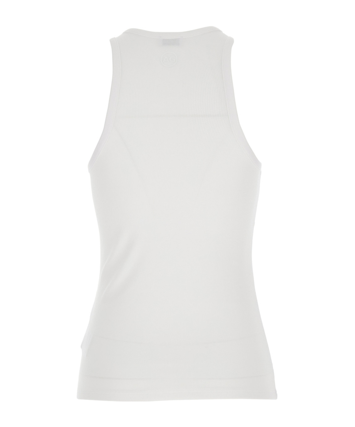 Ag Sleeveless Vest In White