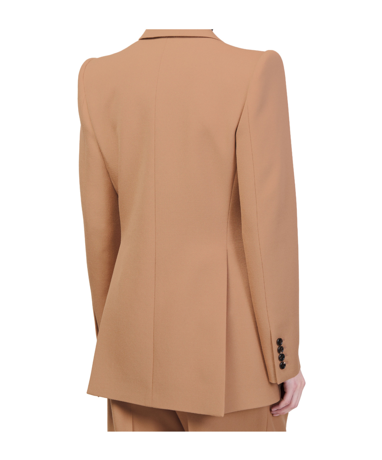 Chloé Double-breasted Blazer In Nude