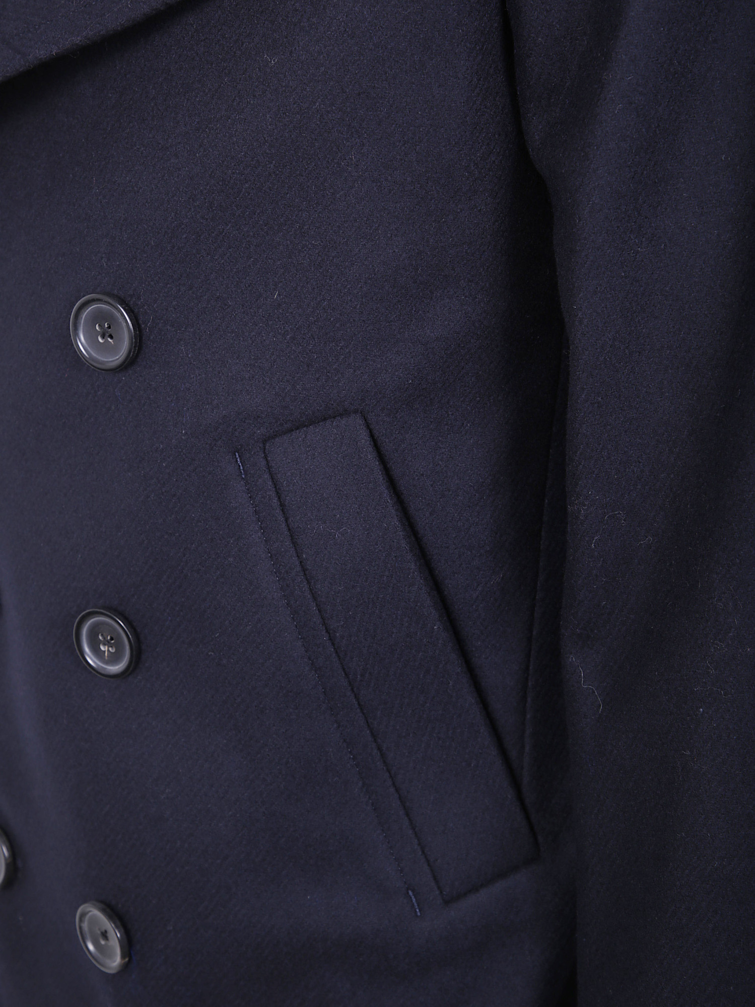 Paul Smith Three-button Wool-blend Coat In Blue