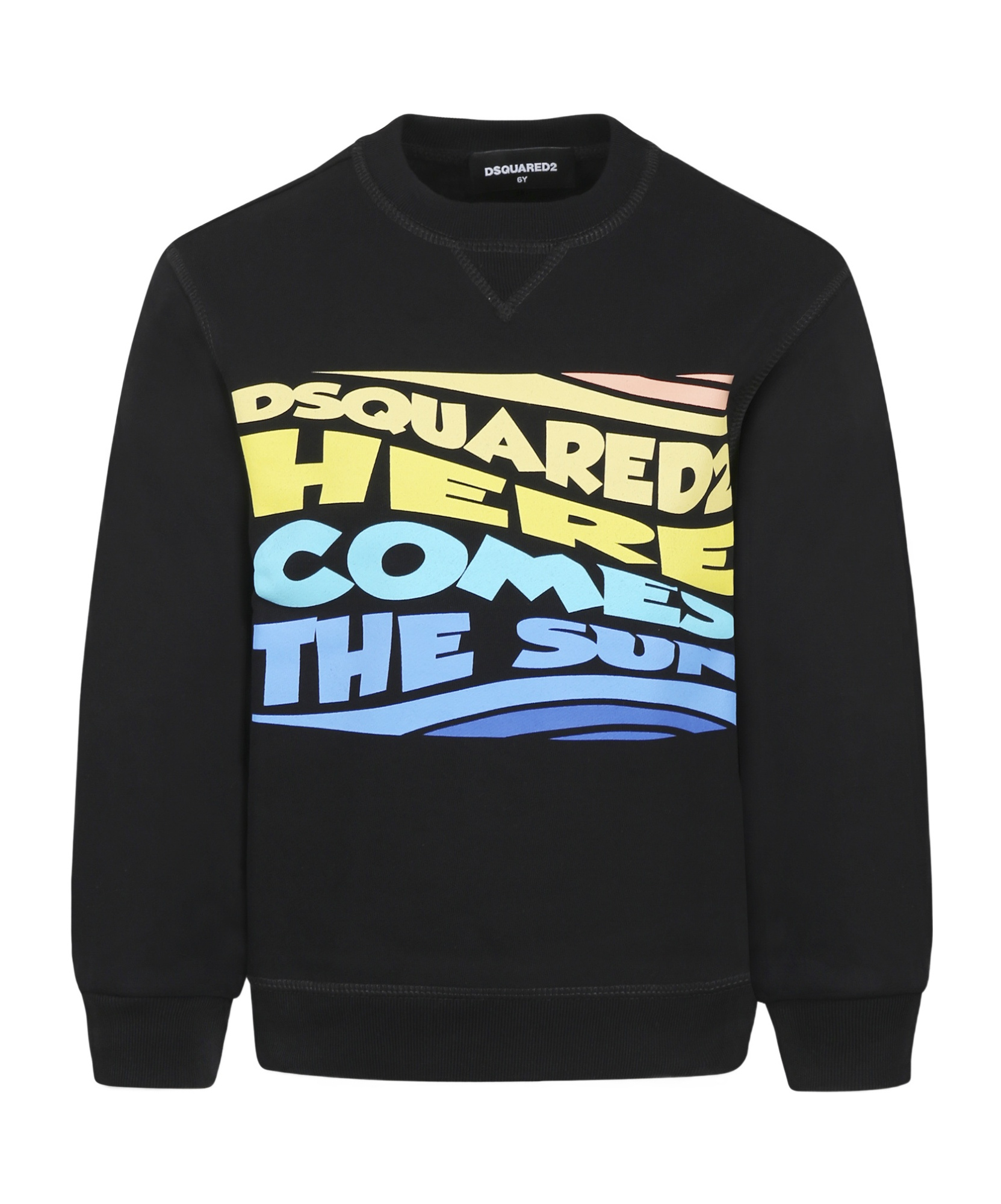DSQUARED2 SLOGAN-PRINT SWEATSHIRT