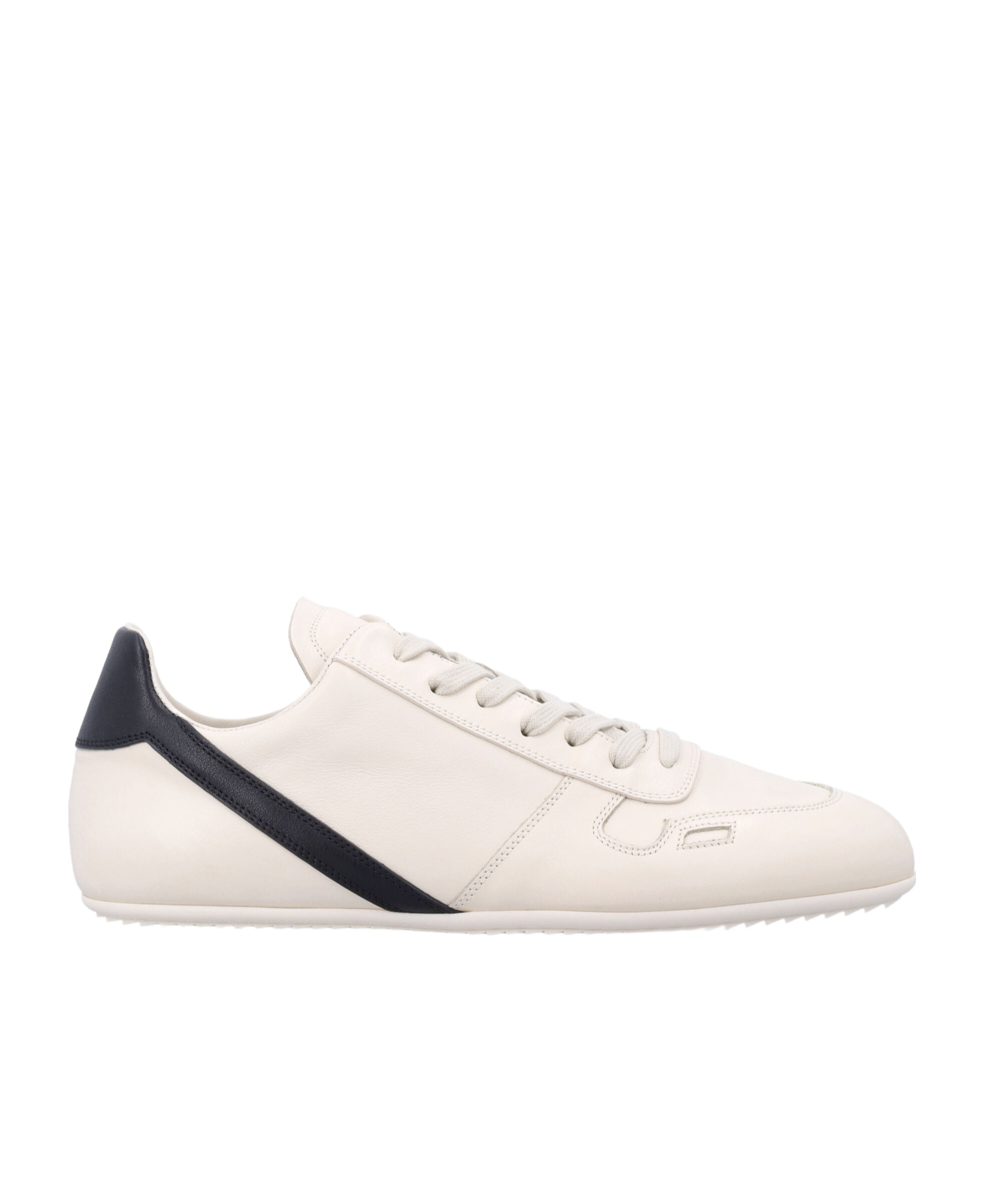 Rick Owens Streamlined Sneakers Low-top Rubber Sole In White