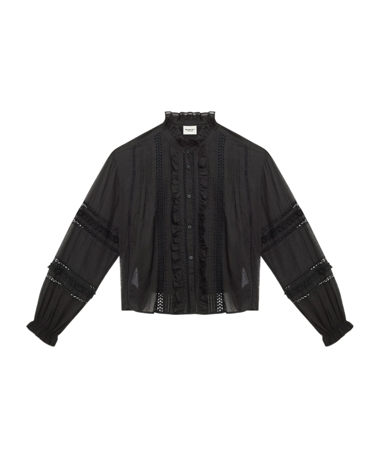 Isabel Marant Étoile Valda Shirt In Black