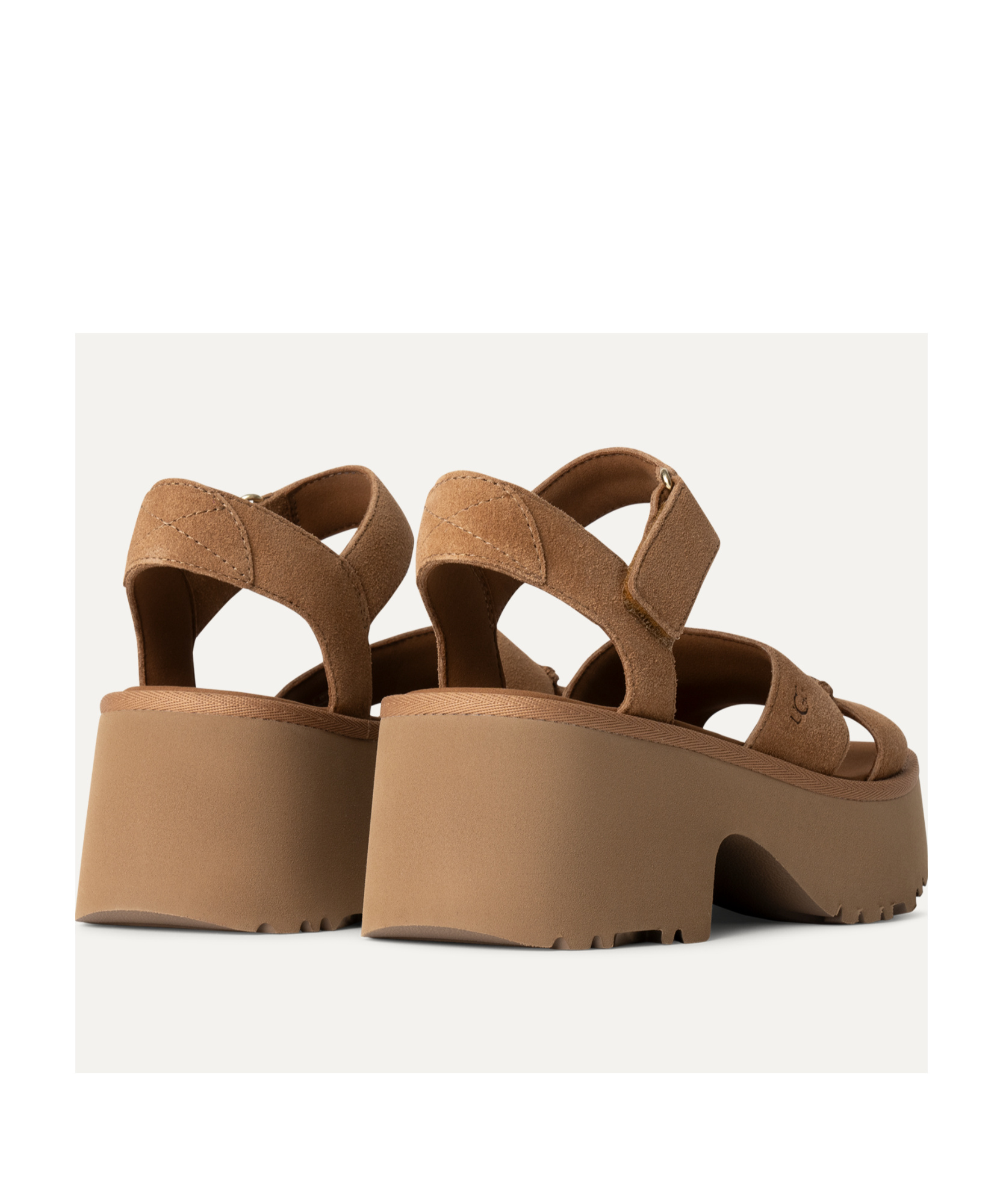 Ugg Sandals Beige In Brown