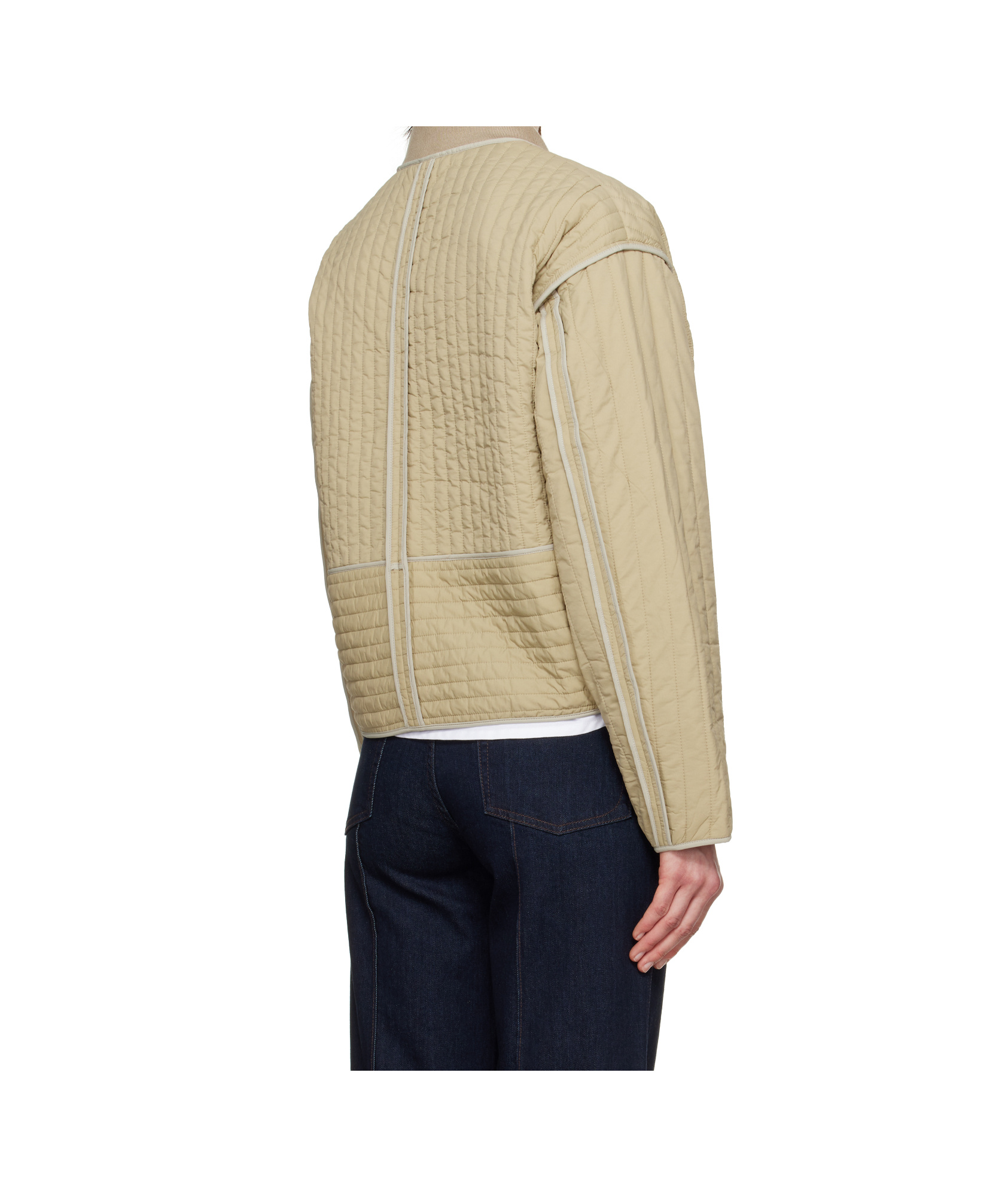 Rag & Bone Beige Marley Quilted Jacket