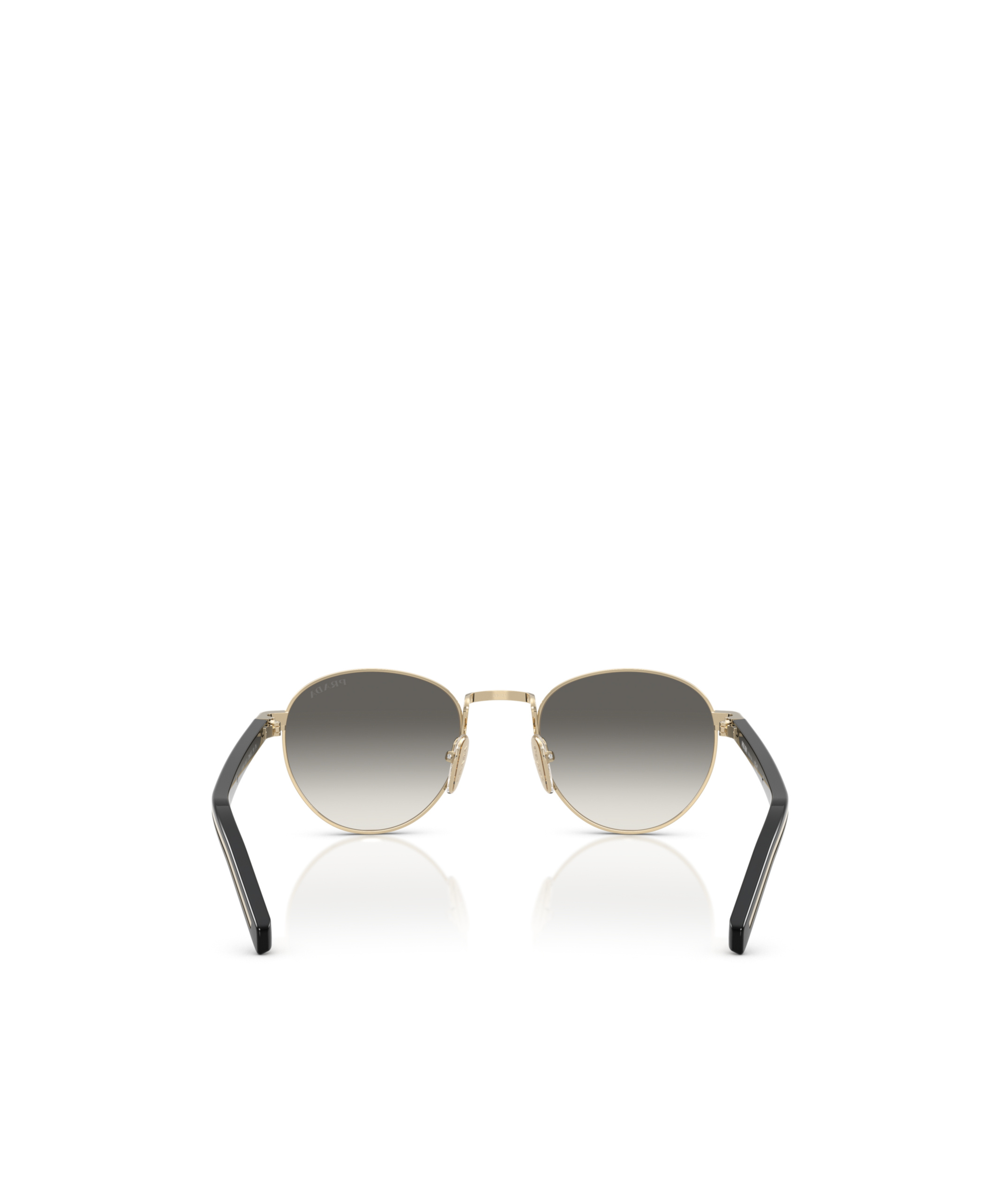 Shop Prada Full Frame Sunglasses In Black