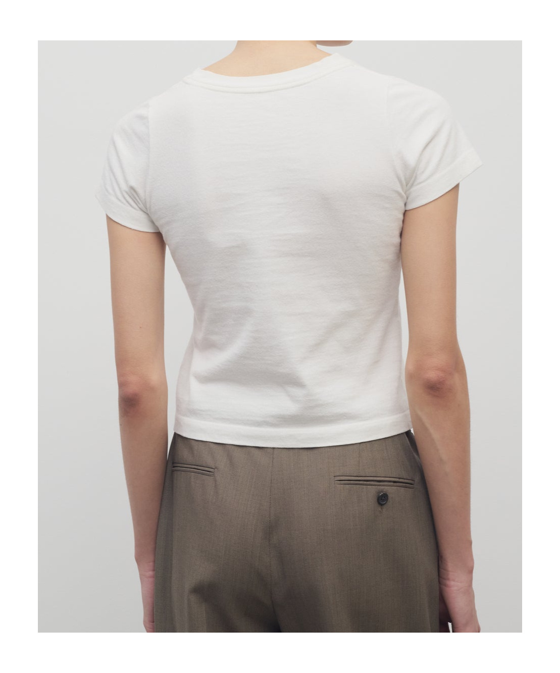 The Row Item O-neck Short-sleeved T-shirt