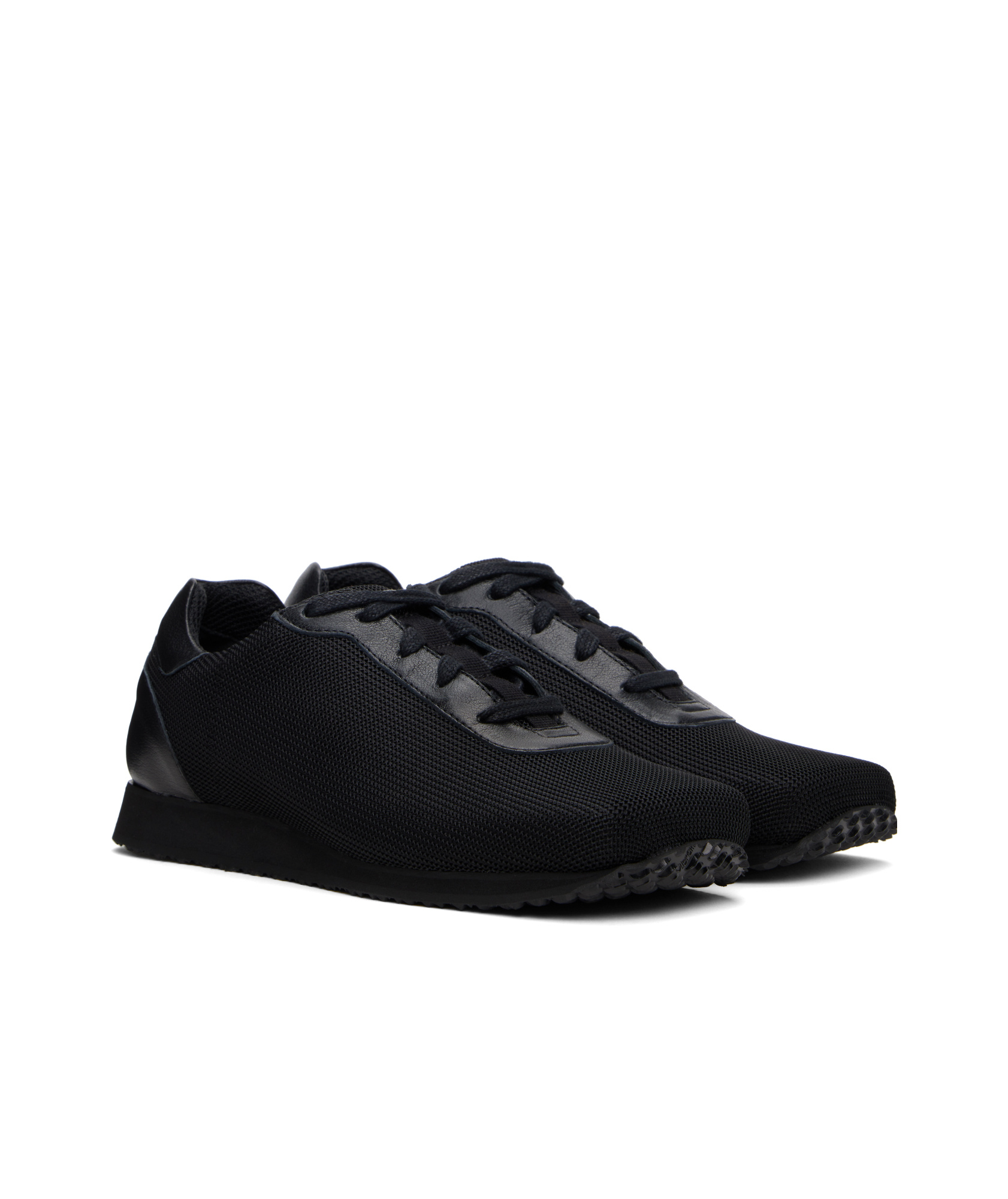 Our Legacy Black Blunt Runner Sneakers In Black