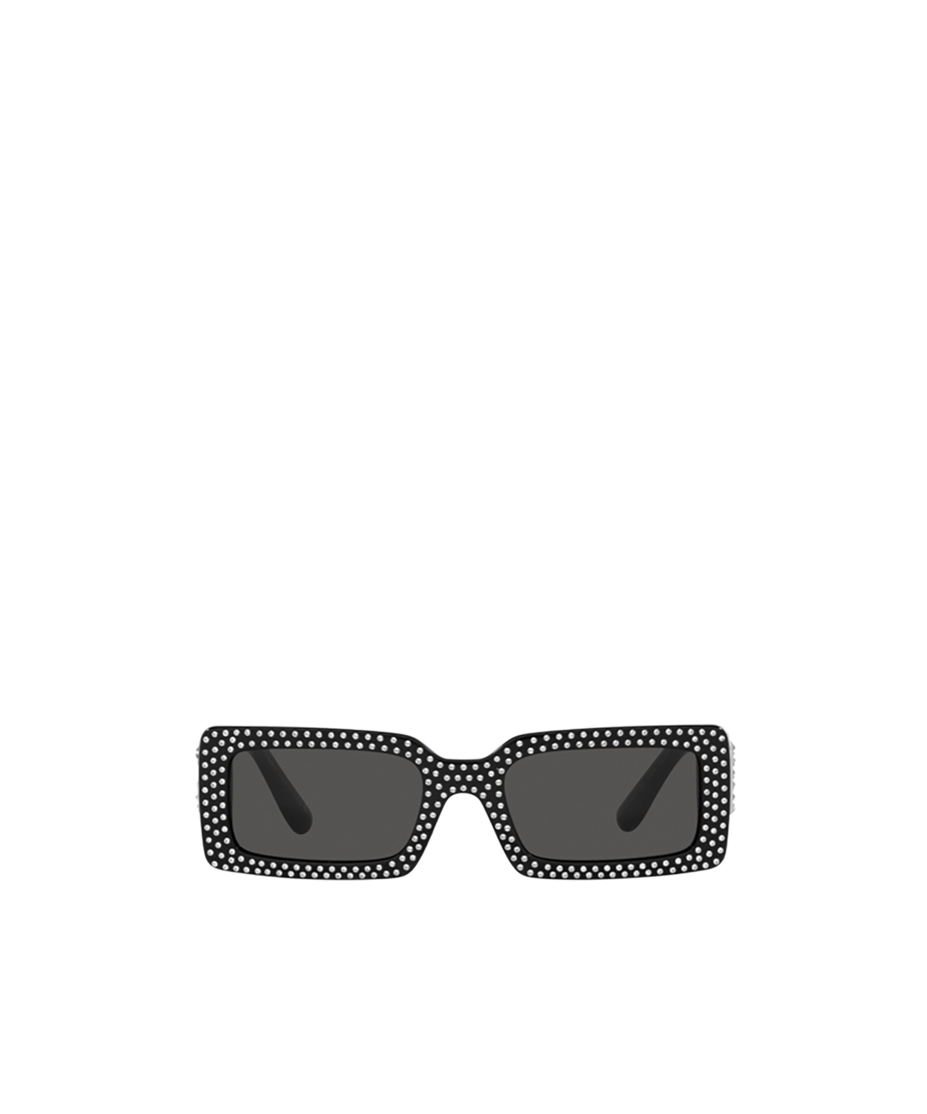 Dolce & Gabbana Geometric Frame Sunglasses In Black