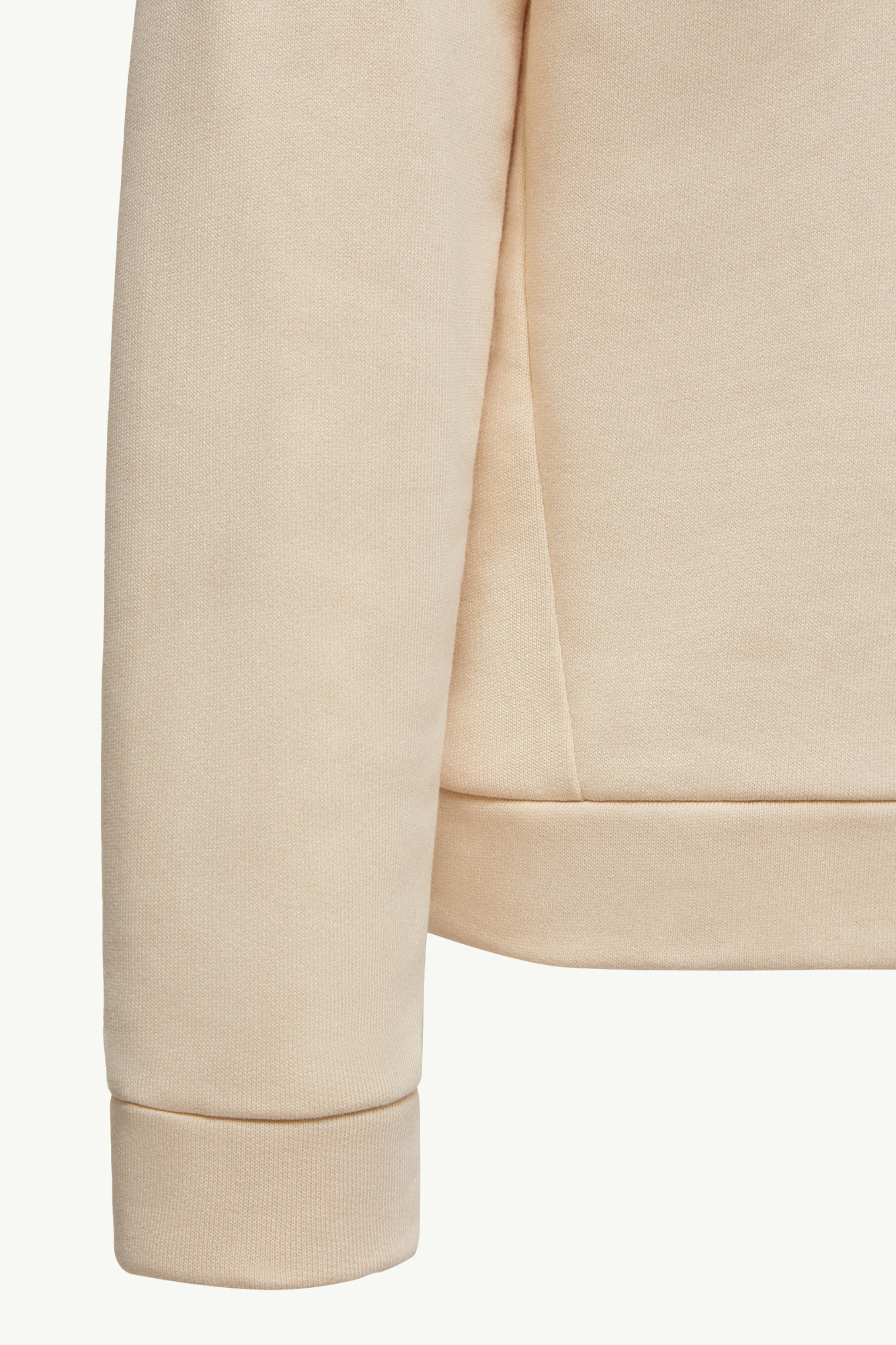 Moncler Embroidered Logo Cotton Sweatshirt In Yellow