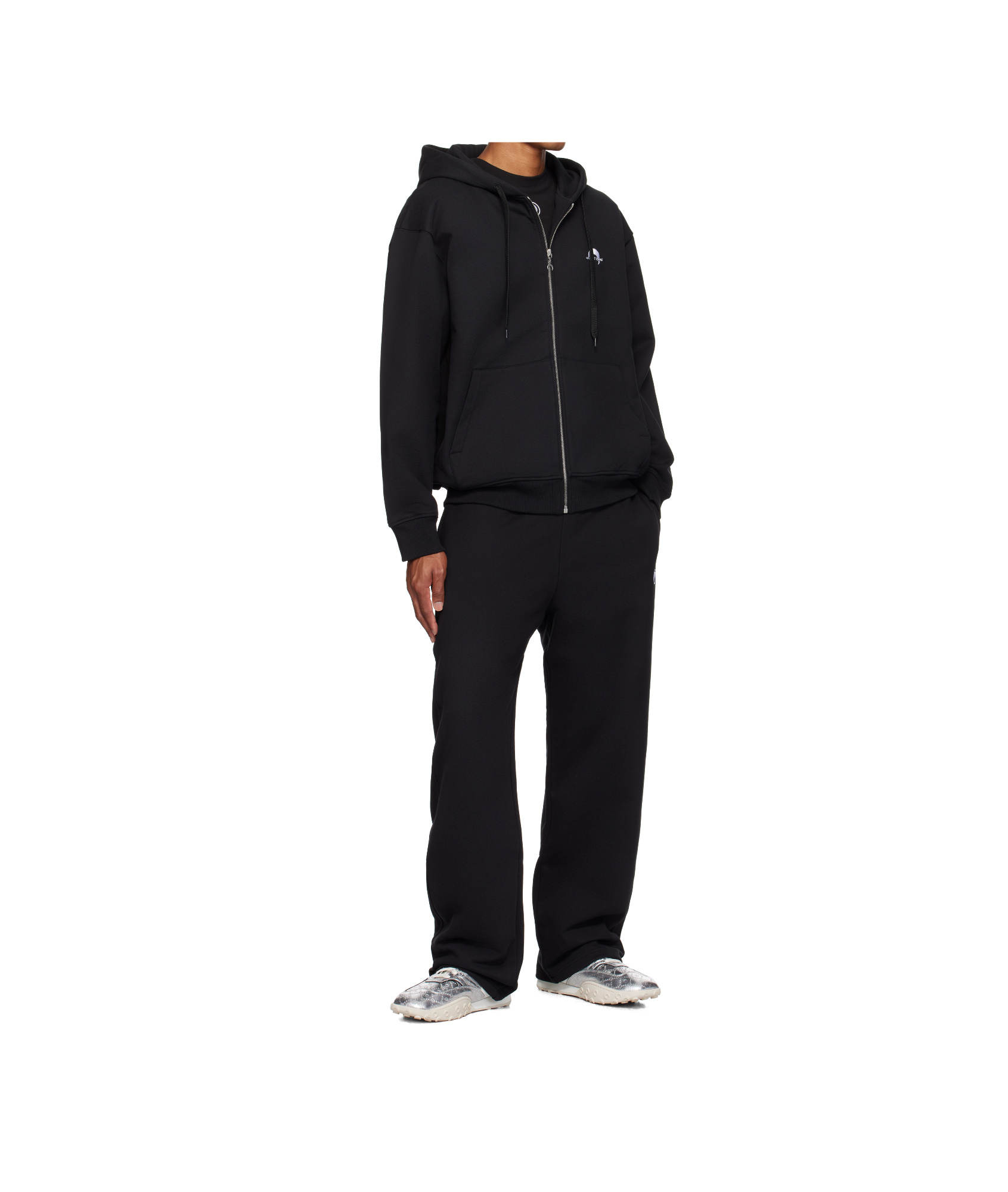 Marine Serre Crescent Moon Embroidered Track Pants