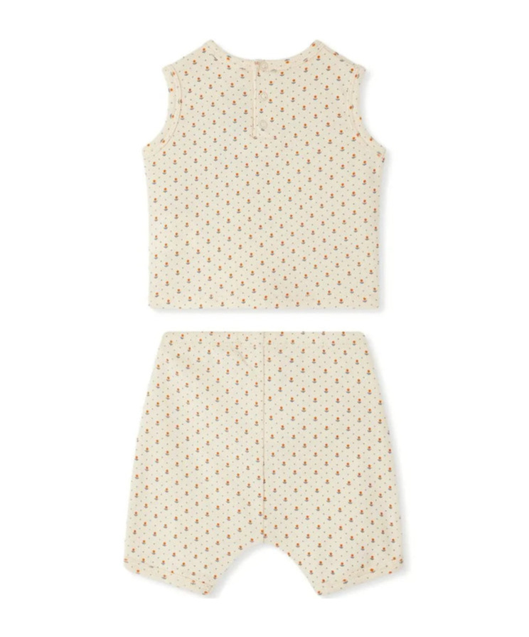 Bonpoint Sleeveless Top Set In White