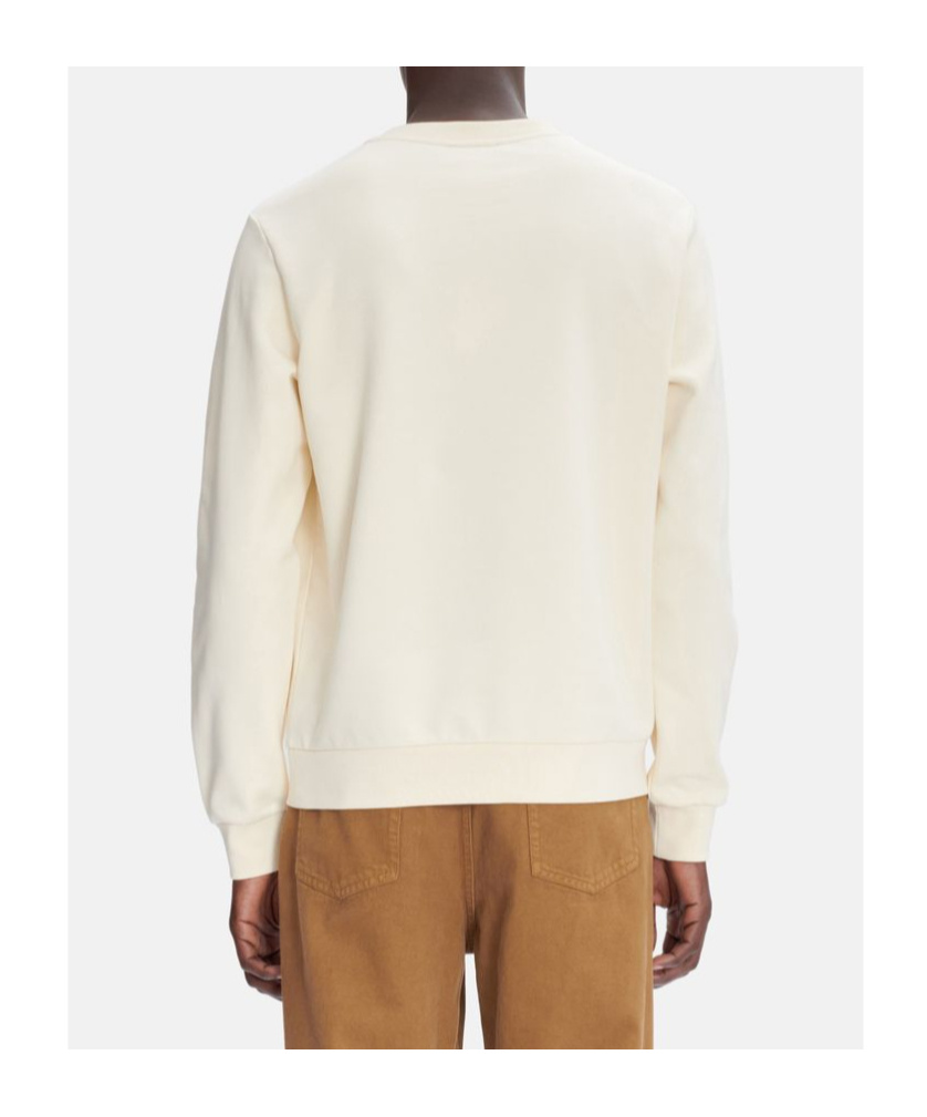 Apc Round-neck Sweater In White