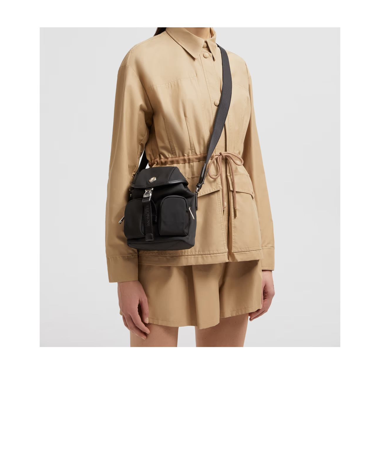 MONCLER MINI TRICK WATER-REPELLENT CROSSBODY BAG