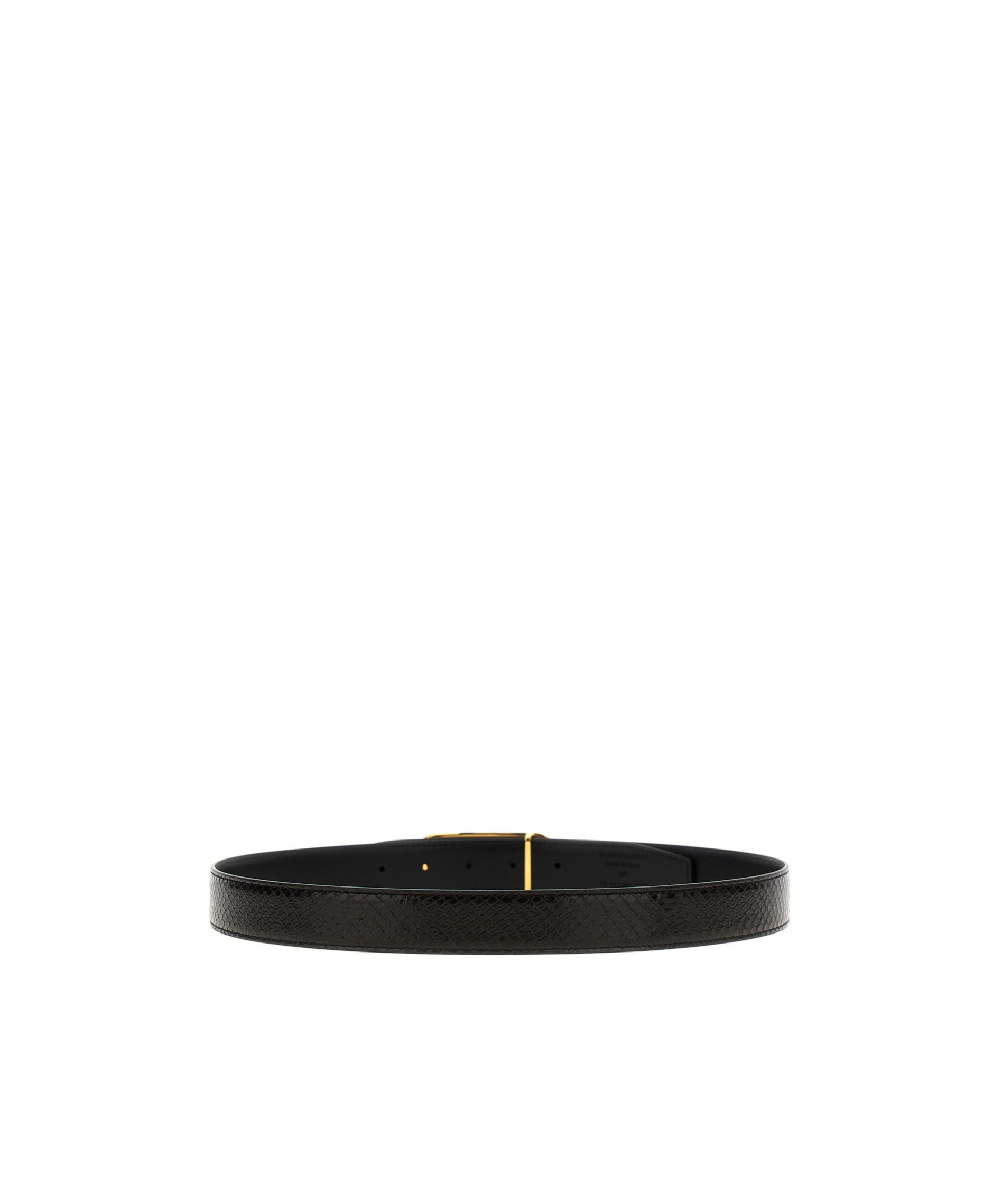 Tom Ford Double-sided Belt In Black