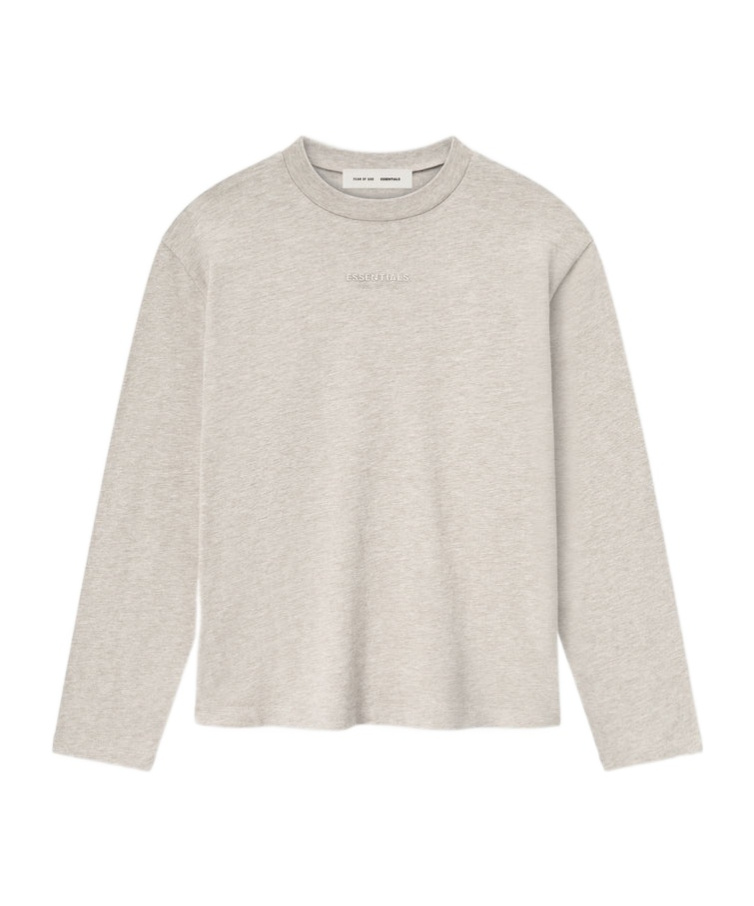 ESSENTIALS LONG SLEEVE LOGO T-SHIRT