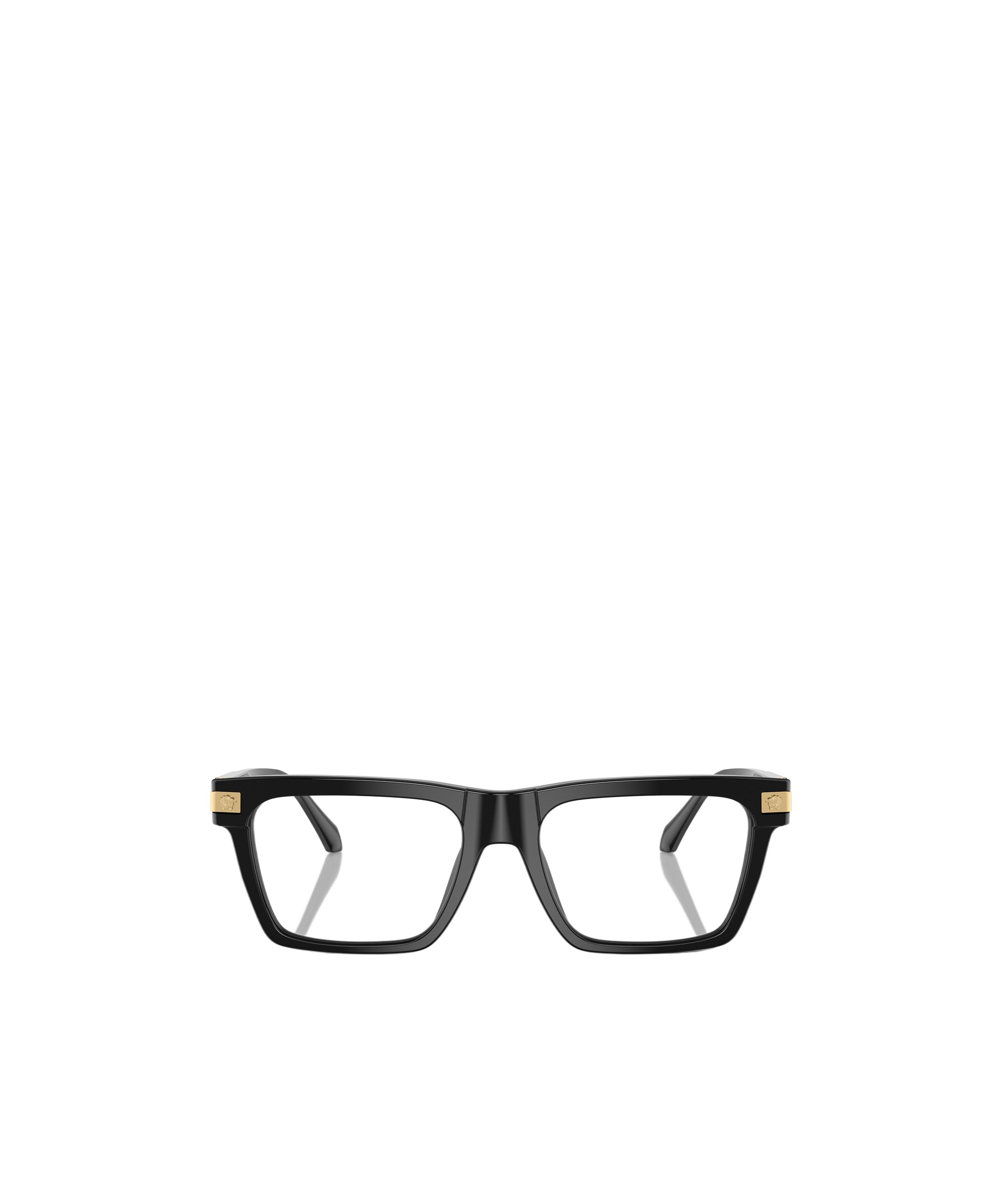 Versace Geometrically Framed Flat Mirror In Black