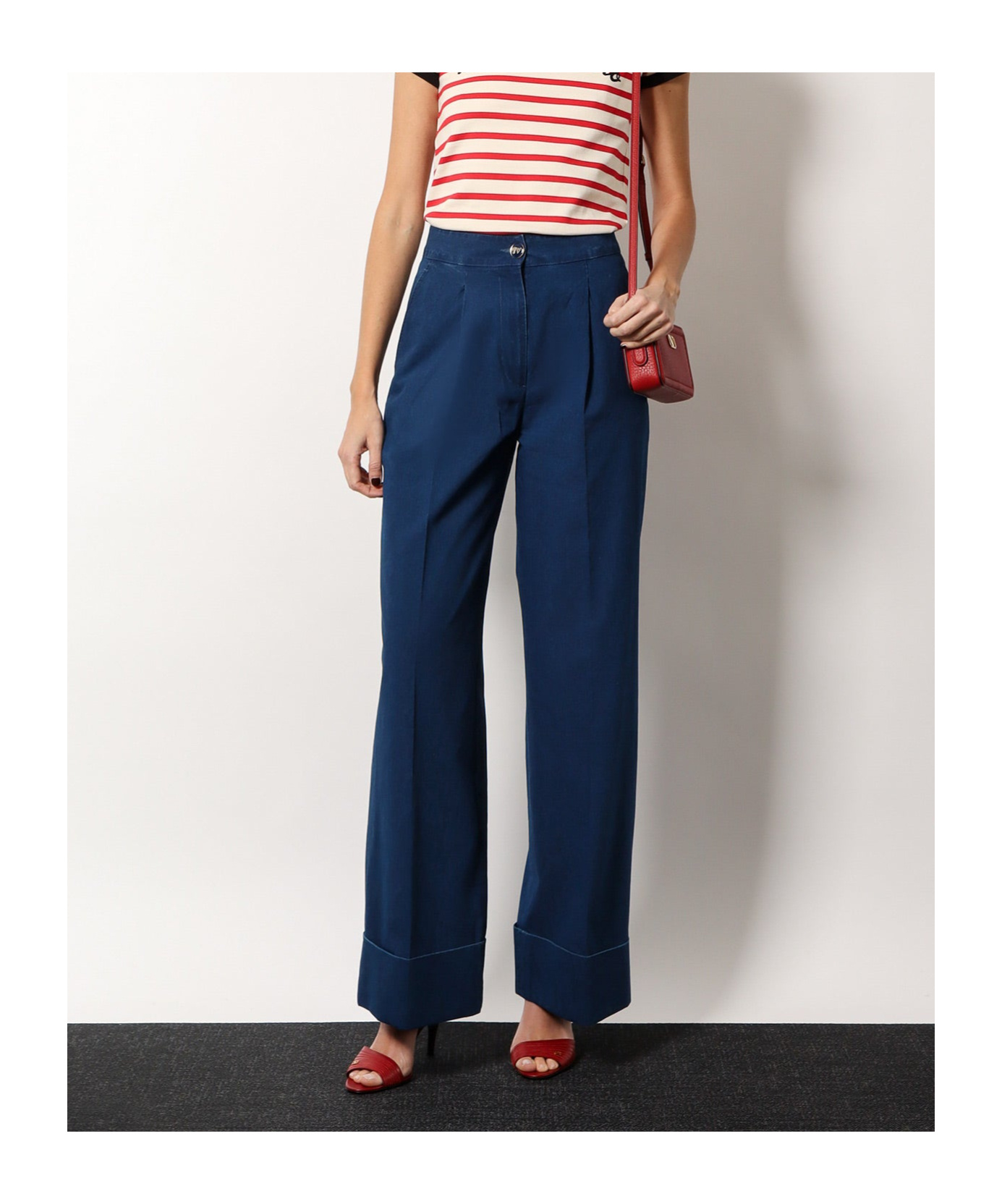 Valentino Pocket Jeans In Blue