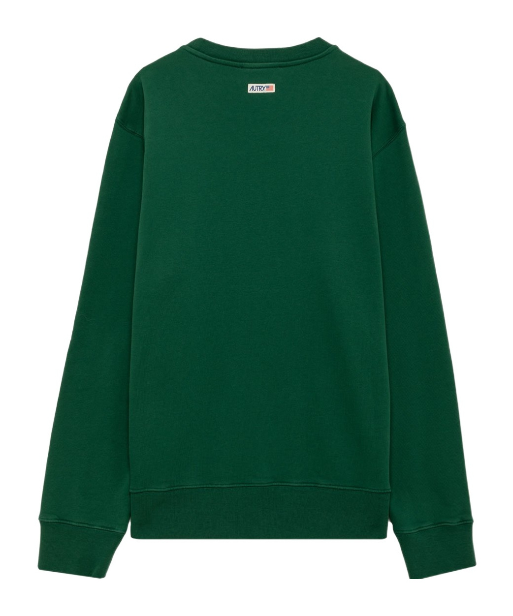 Autry Label Sweatshirt In Green