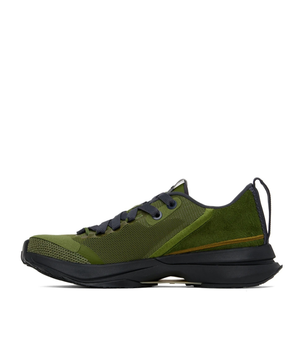 Lanvin Round Head Low-cut Casual Shoes In Black