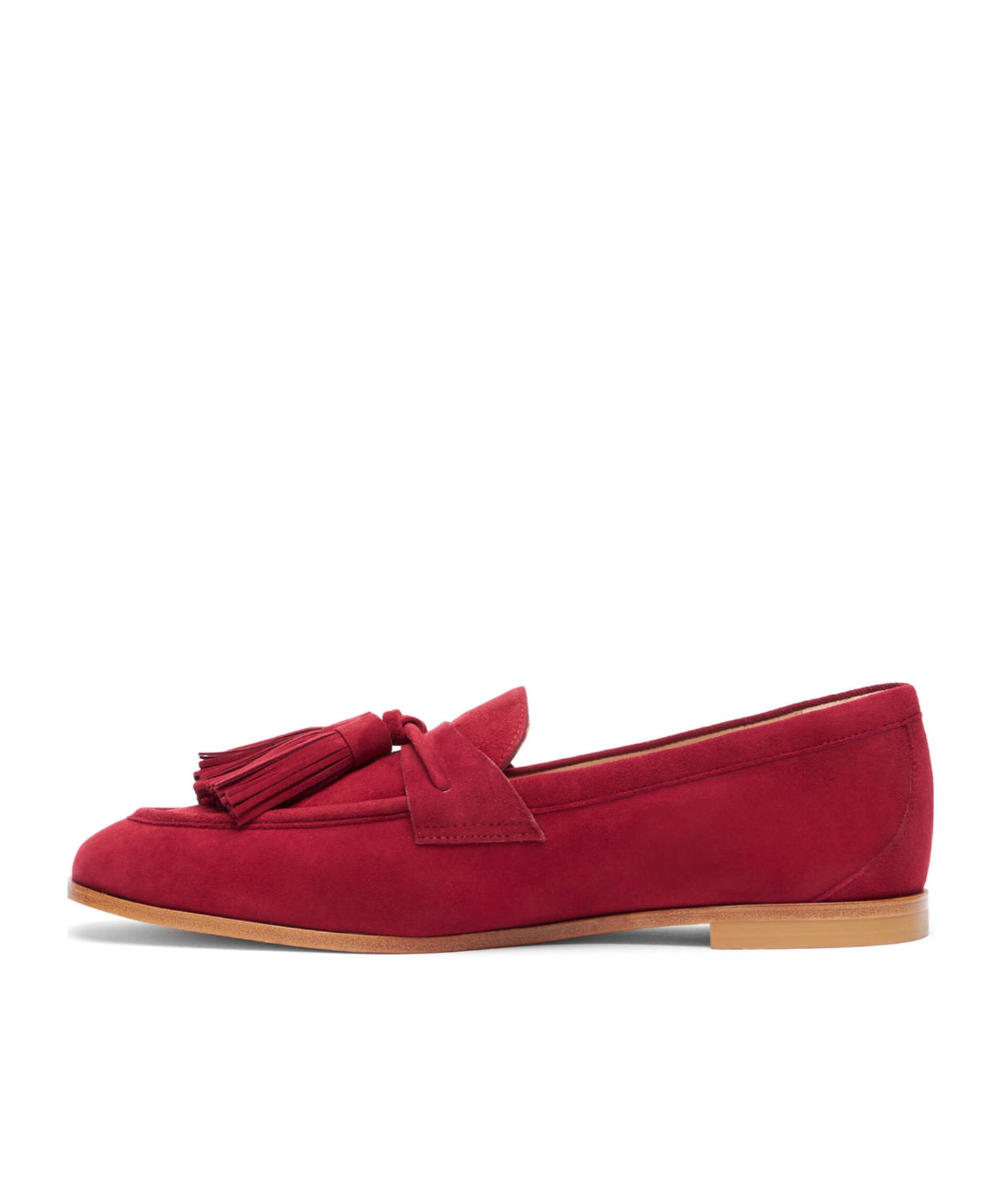Stuart Weitzman Lindi Loafers In Red