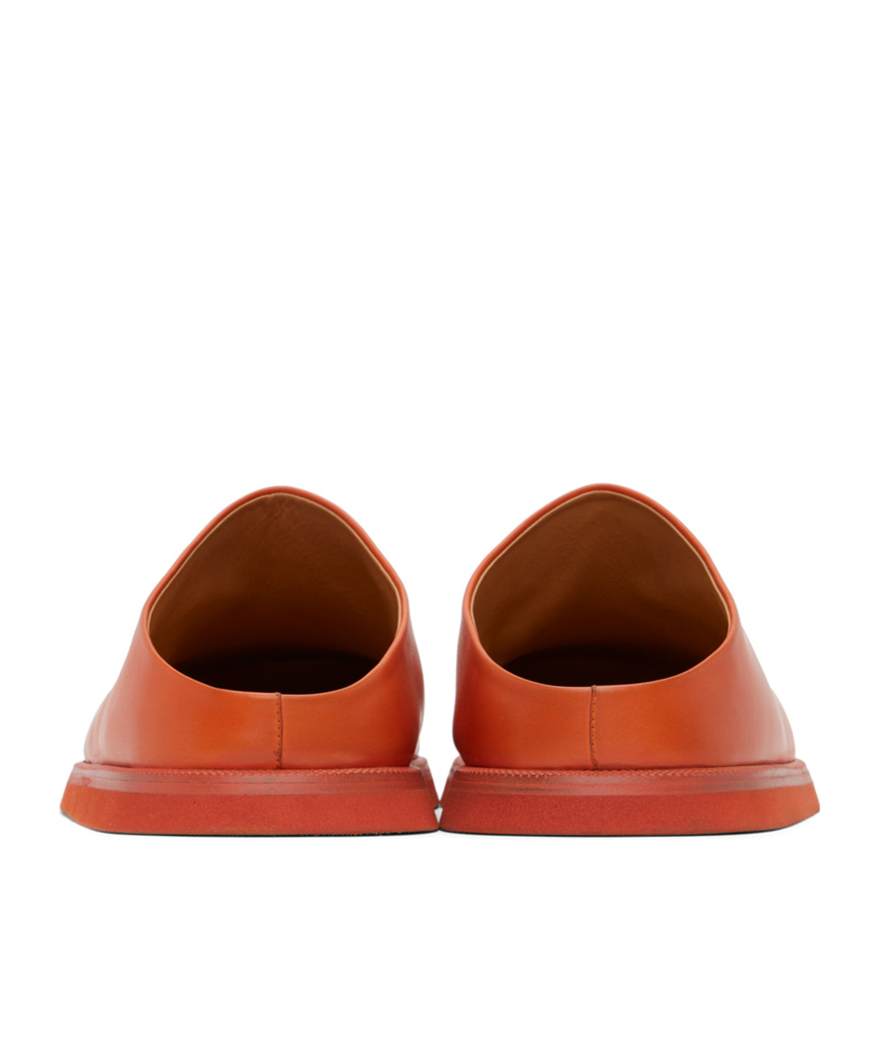 Marsèll Open-heeled Muller Shoes In Red