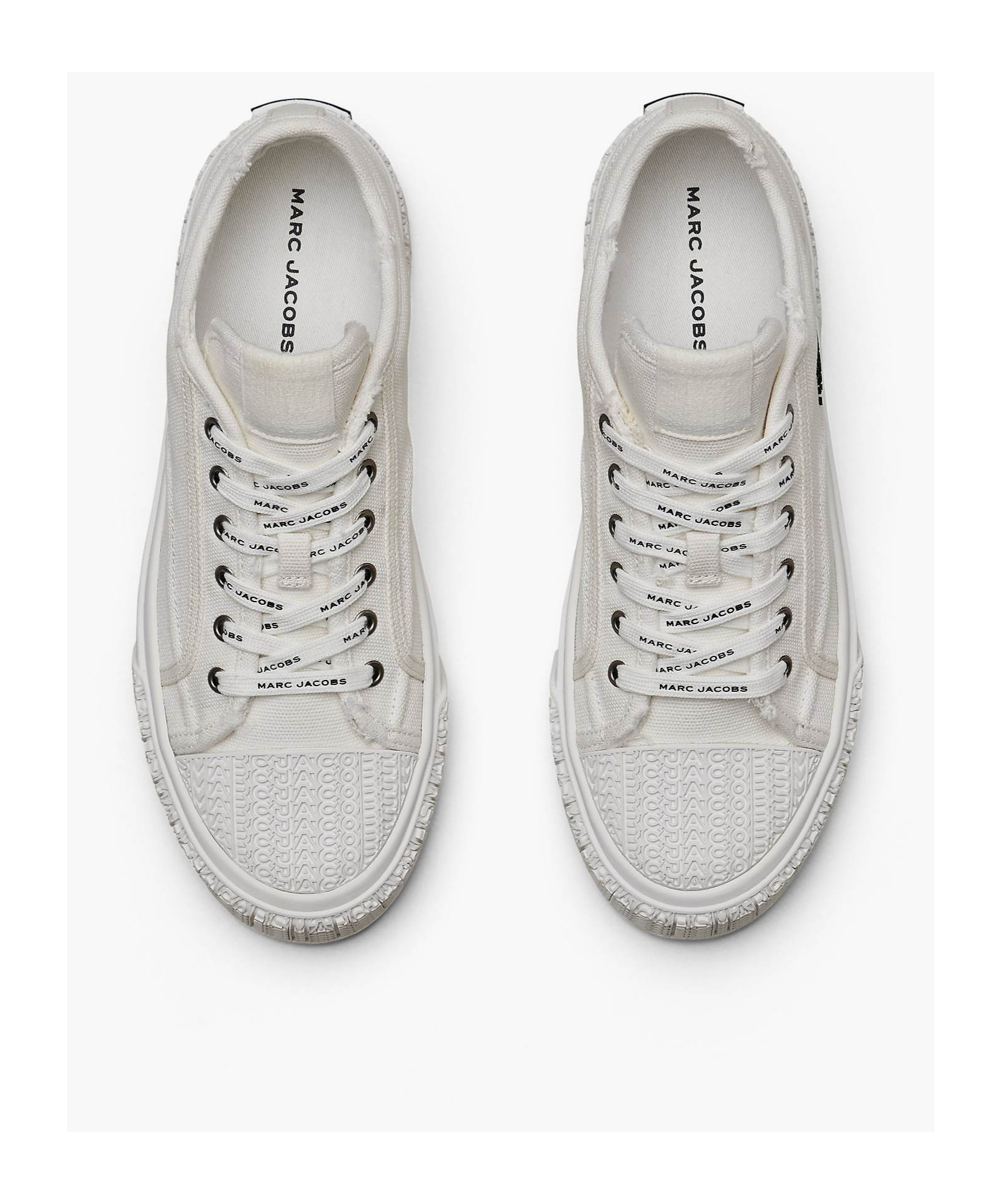 Shop Marc Jacobs Round-head Sneakers In Gray