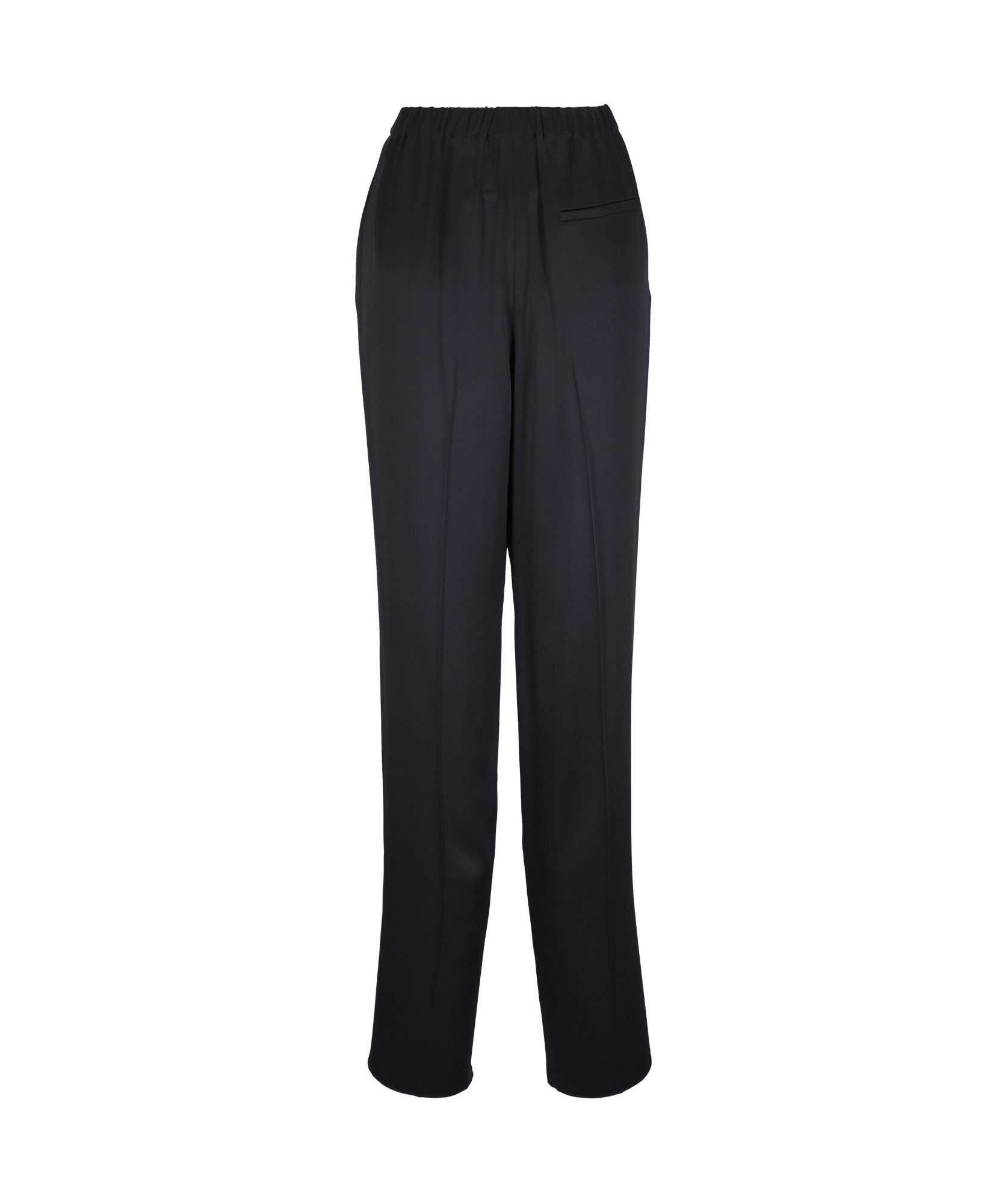 Giorgio Armani Elastic Waist Casual Pants In Black