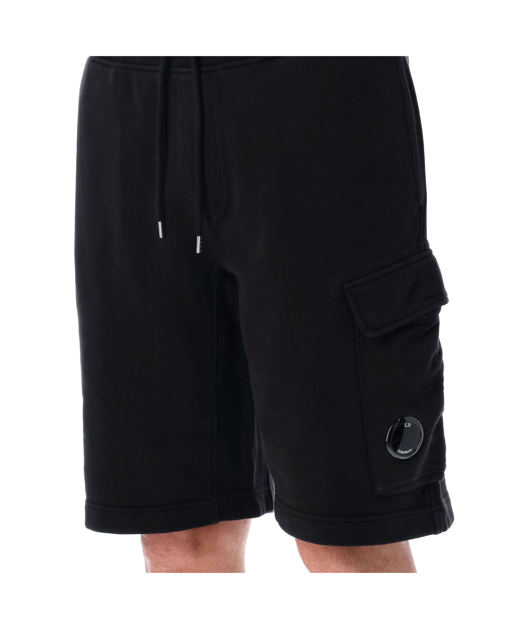 C.p. Company C.p.company Bermuda Sweatshirt In Black