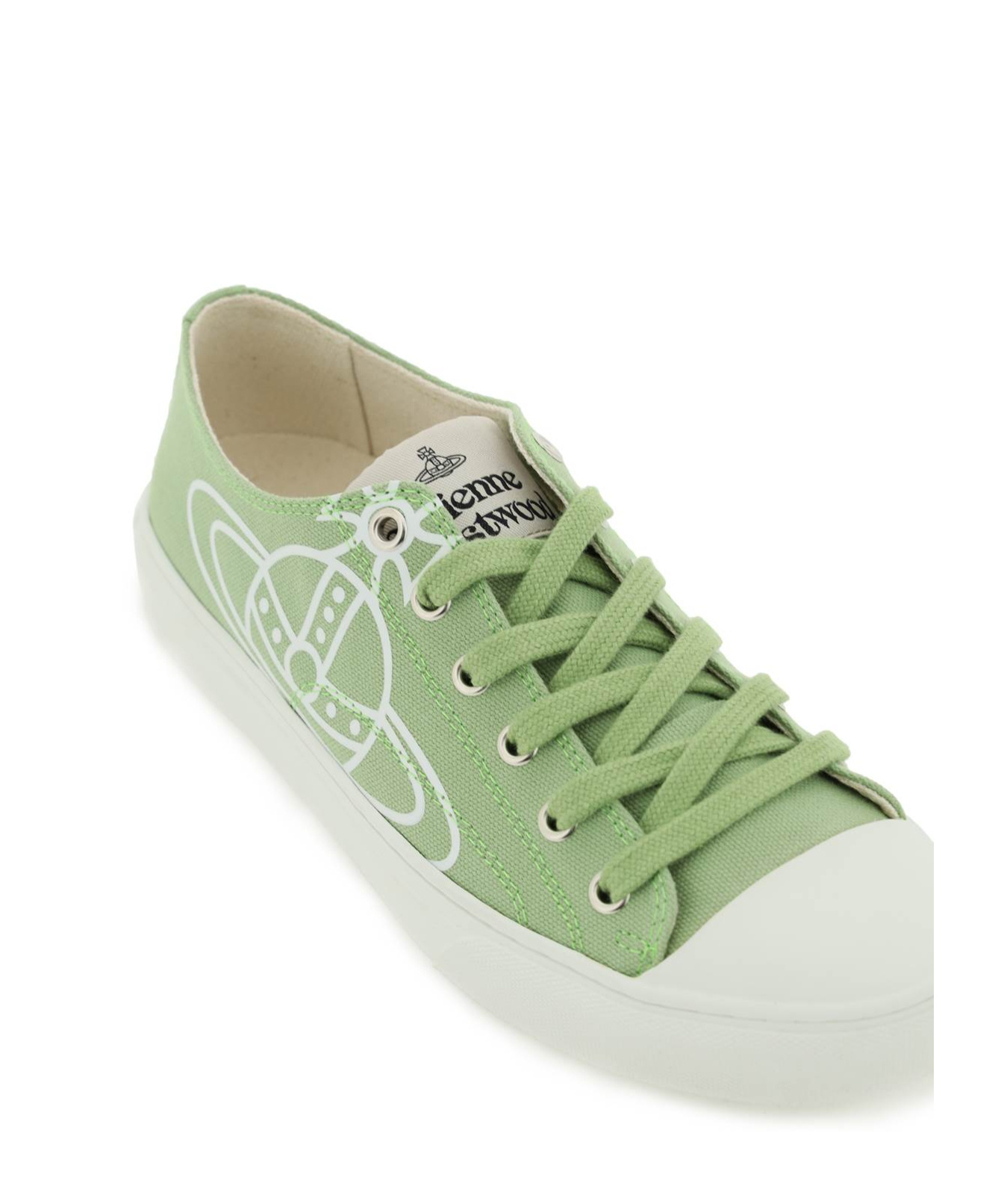 Vivienne Westwood Low Help Recreational Shoe In Green
