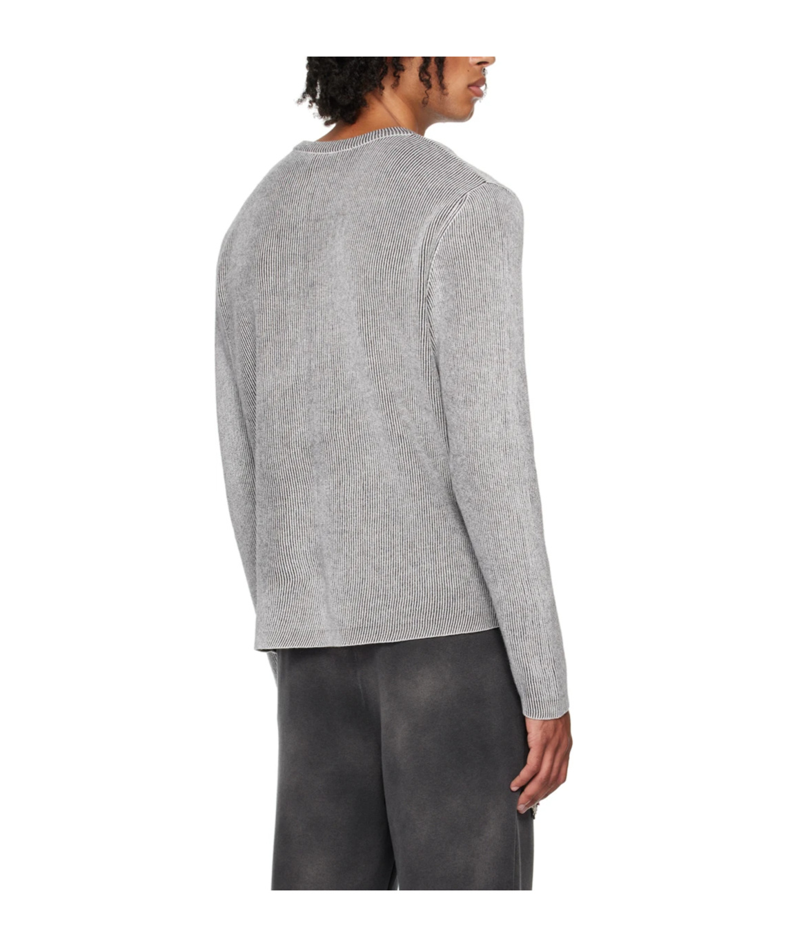 032c Nerve Shatter Sweater In Gray