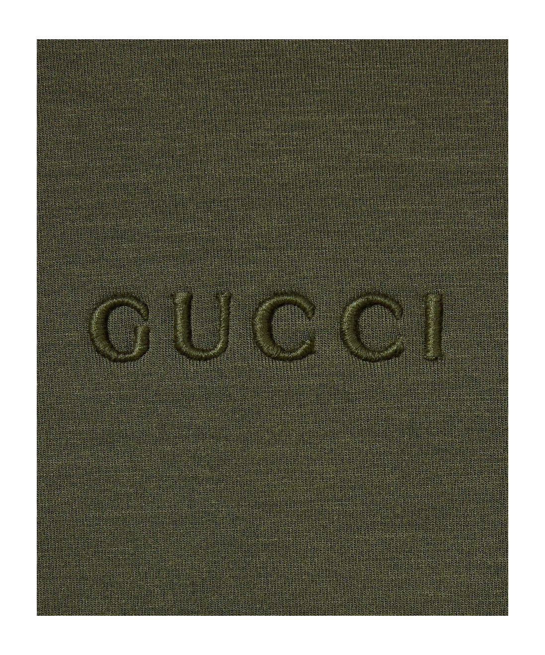 GUCCI EMBROIDERED HOODED JERSEY SWEATSHIRT
