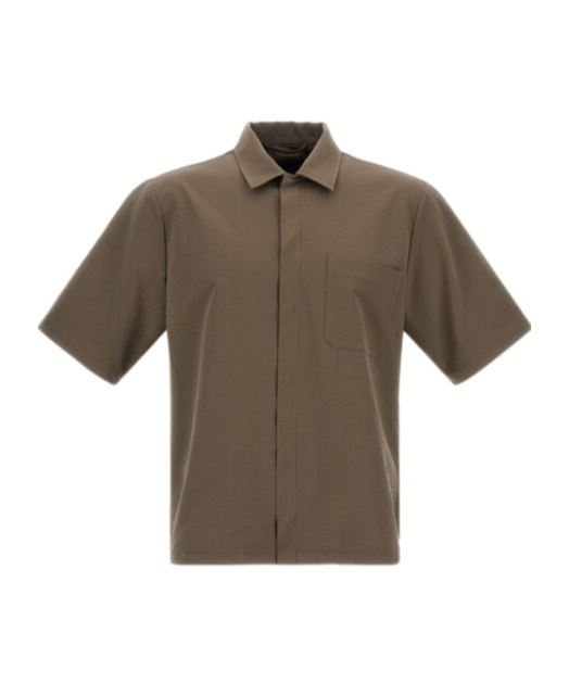 HERNO SEER-CREASE SHIRT