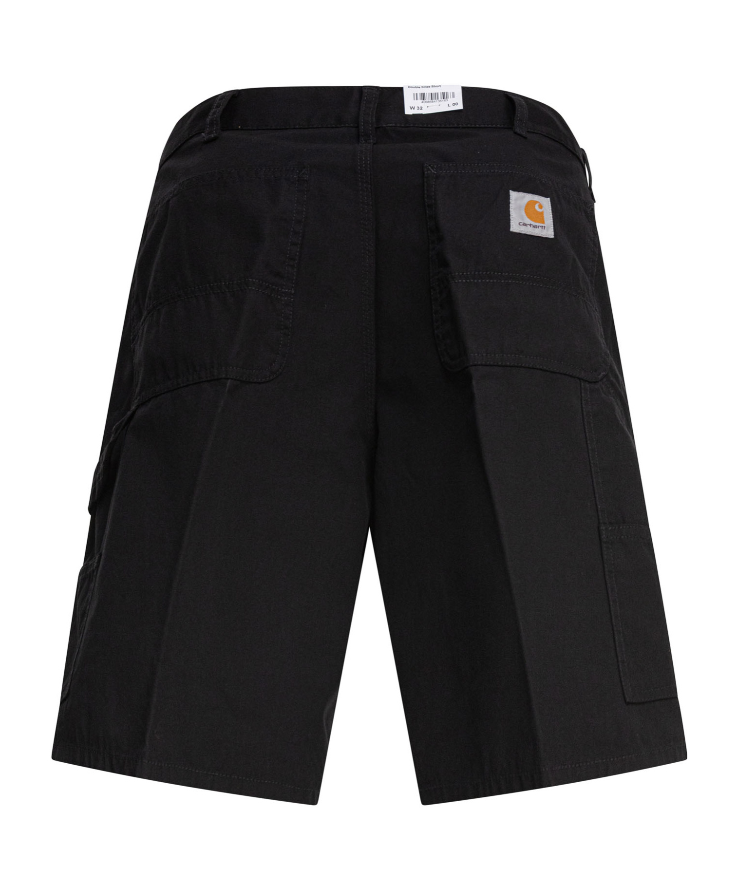 Carhartt Regular Waist Relaxed Fit Single Knee Shorts In Black