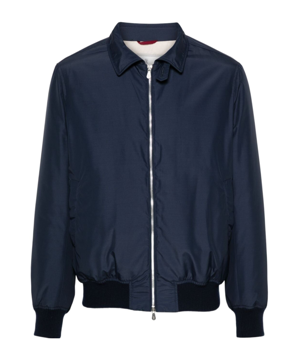 Brunello Cucinelli Water Resistant Jacket In Blue