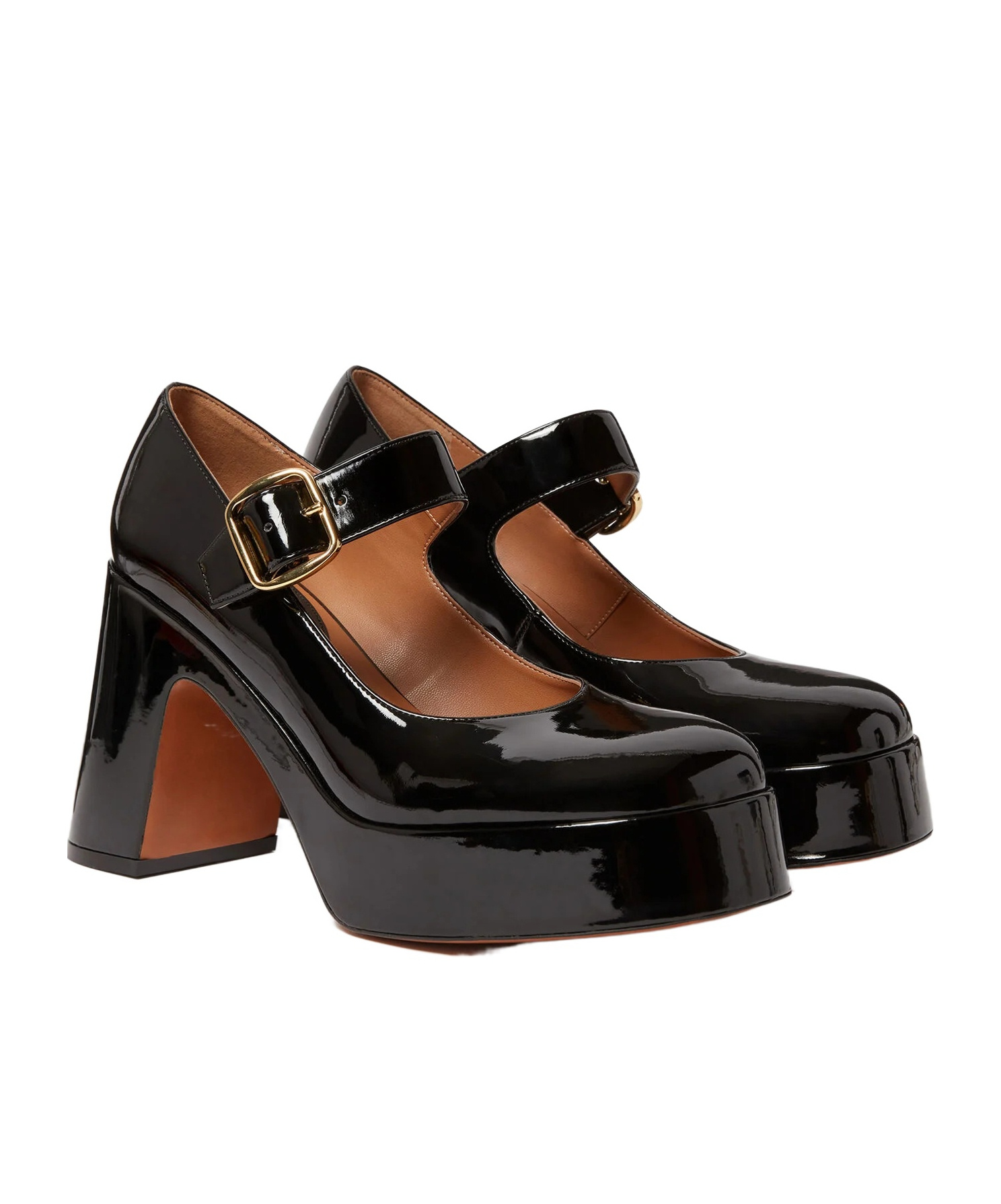 Stella Mccartney Heeled Mary Jane Pumps In Black